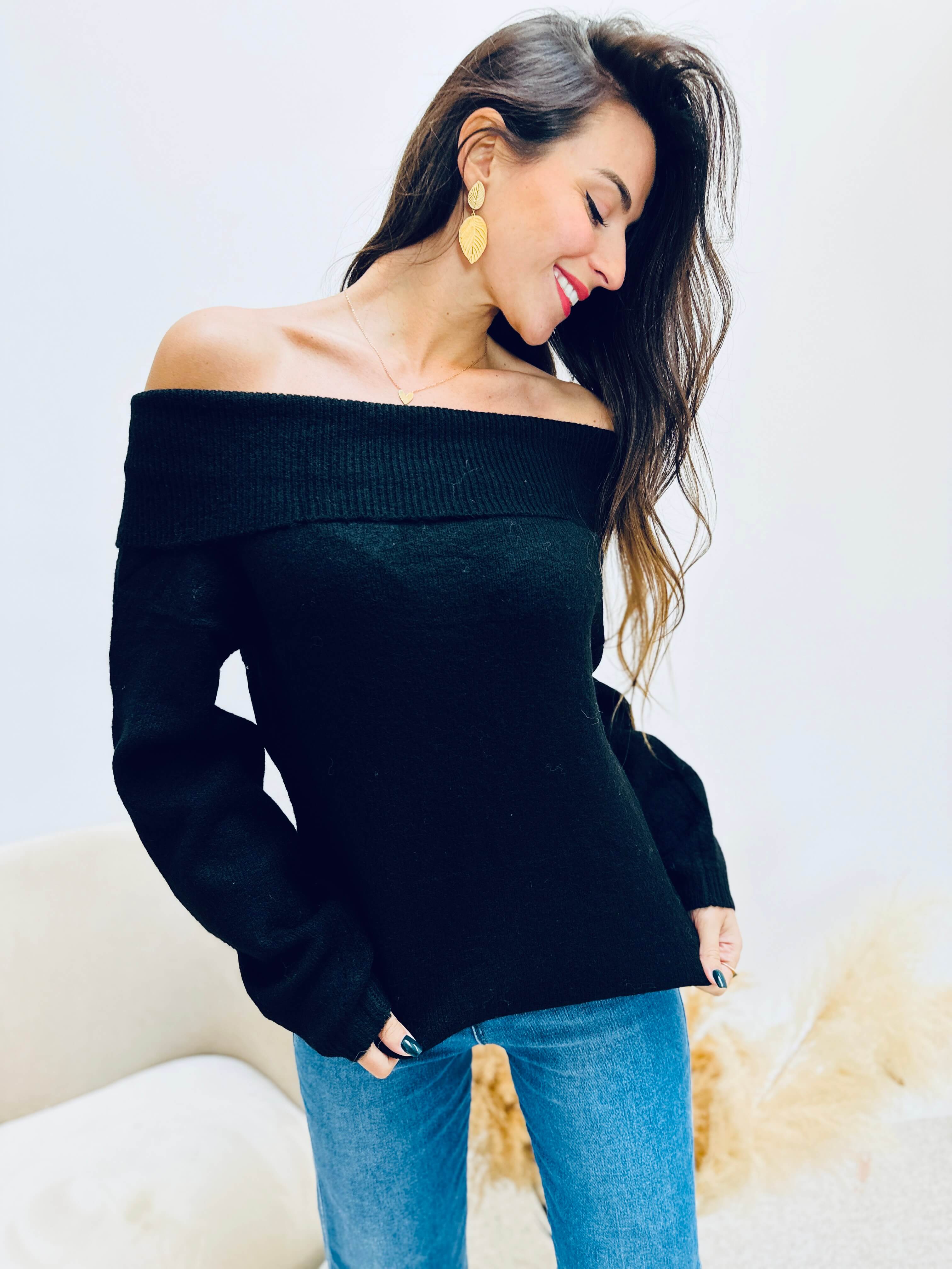 Pull noir - MADDY