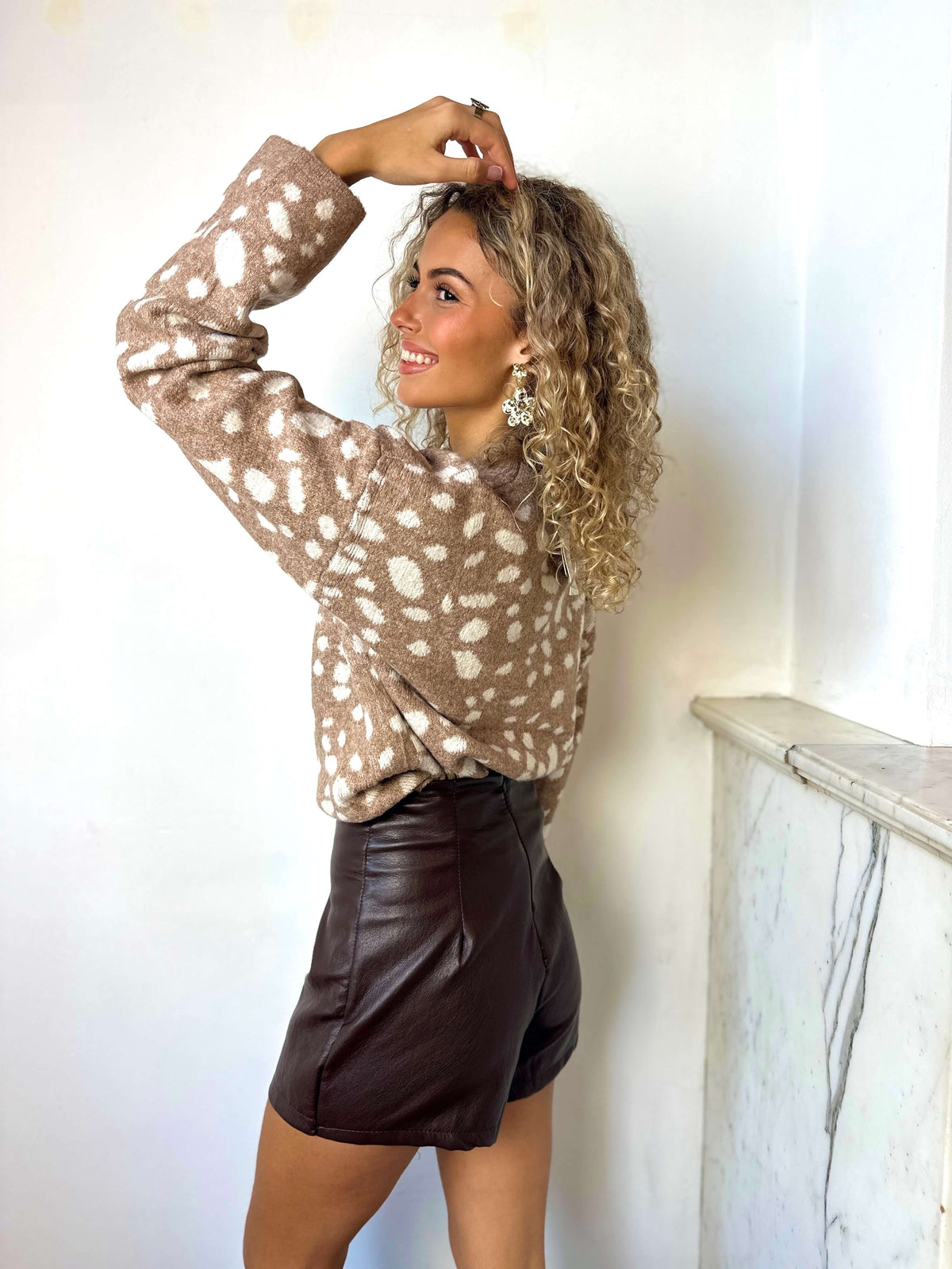 Pull beige - LEOPOLD
