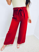 Pantalon bordeaux -