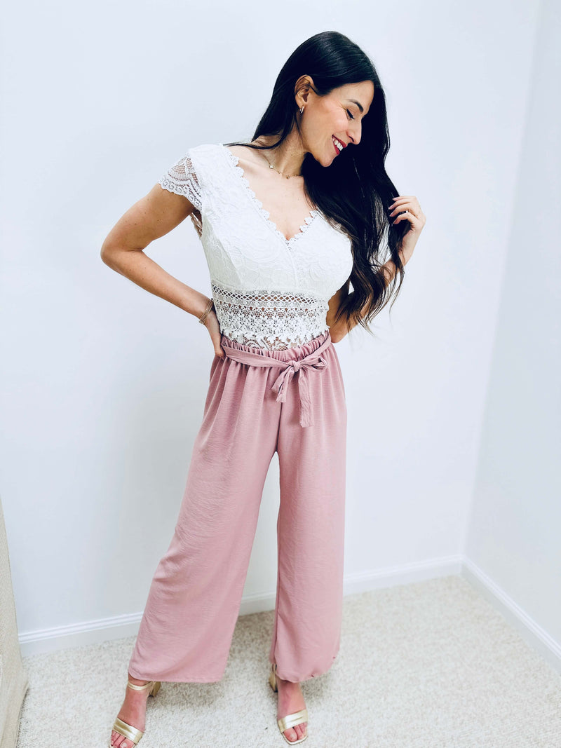 Pantalon rose - CAMILLE