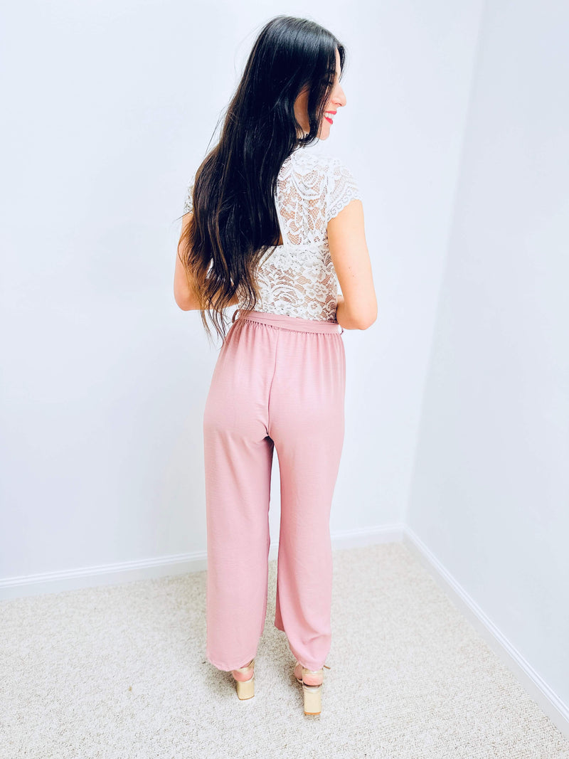 Pantalon rose - CAMILLE