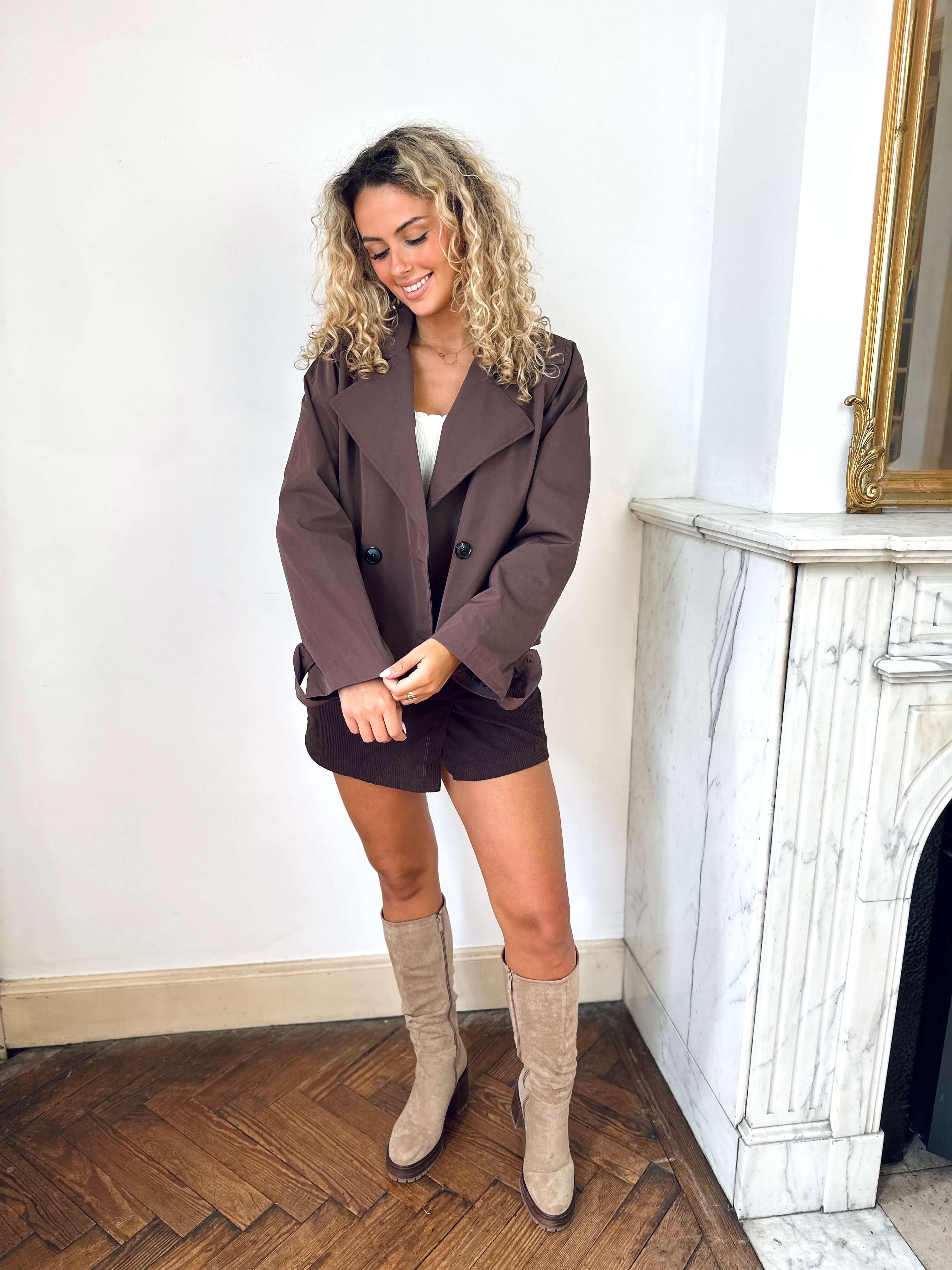 Trench marron - EVA