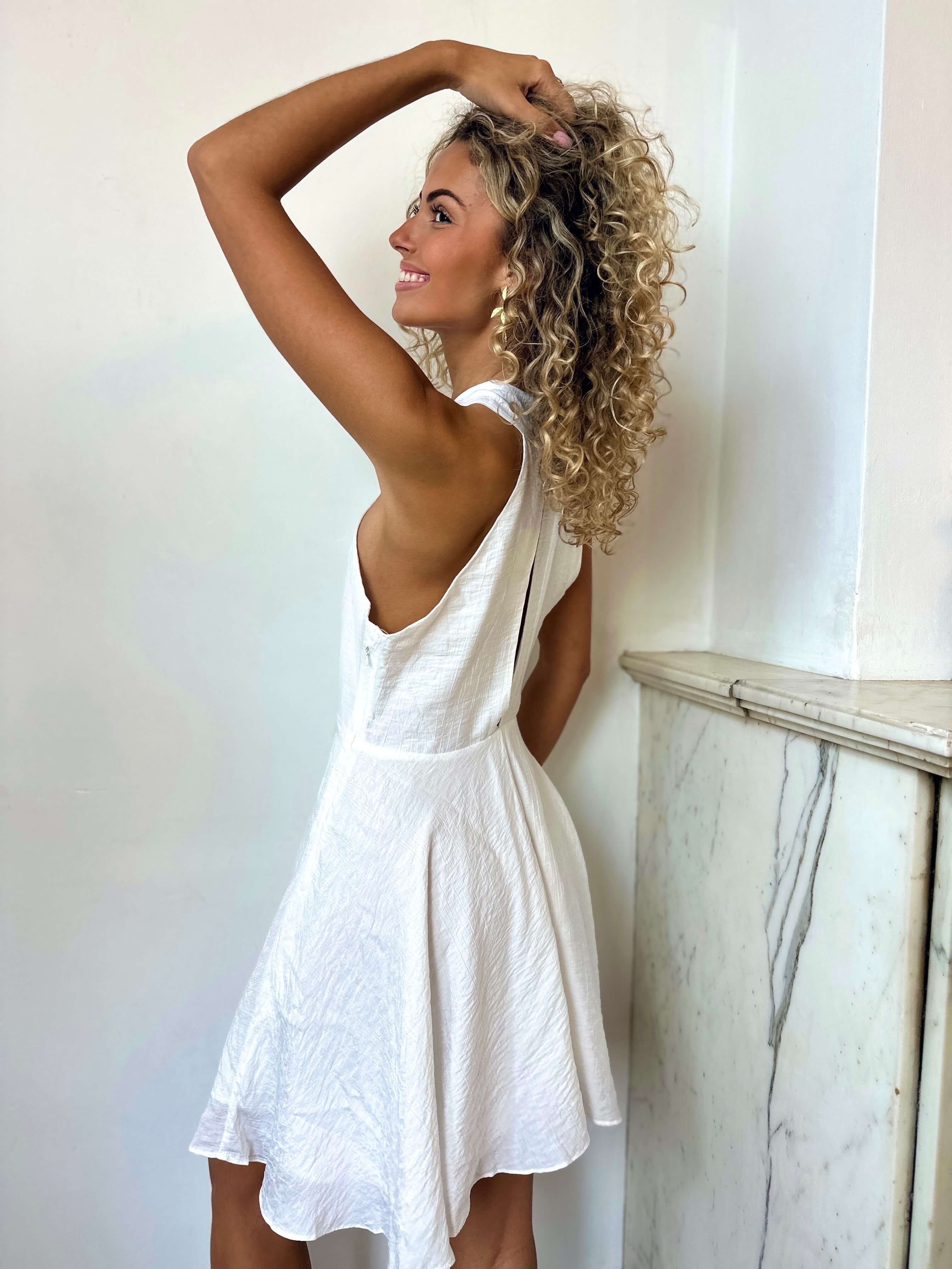 Robe blanche - SYLVIE