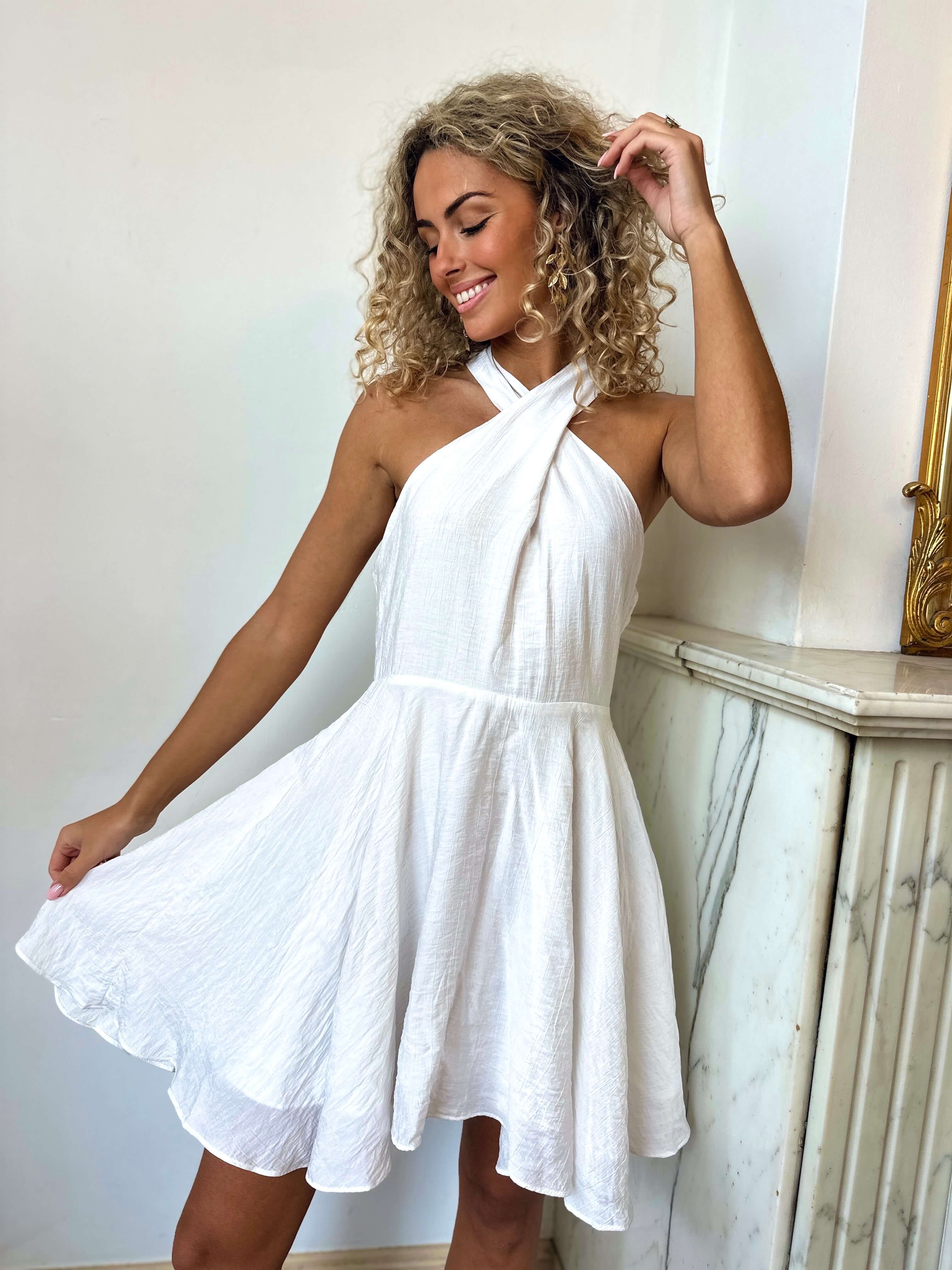 Robe blanche - SYLVIE