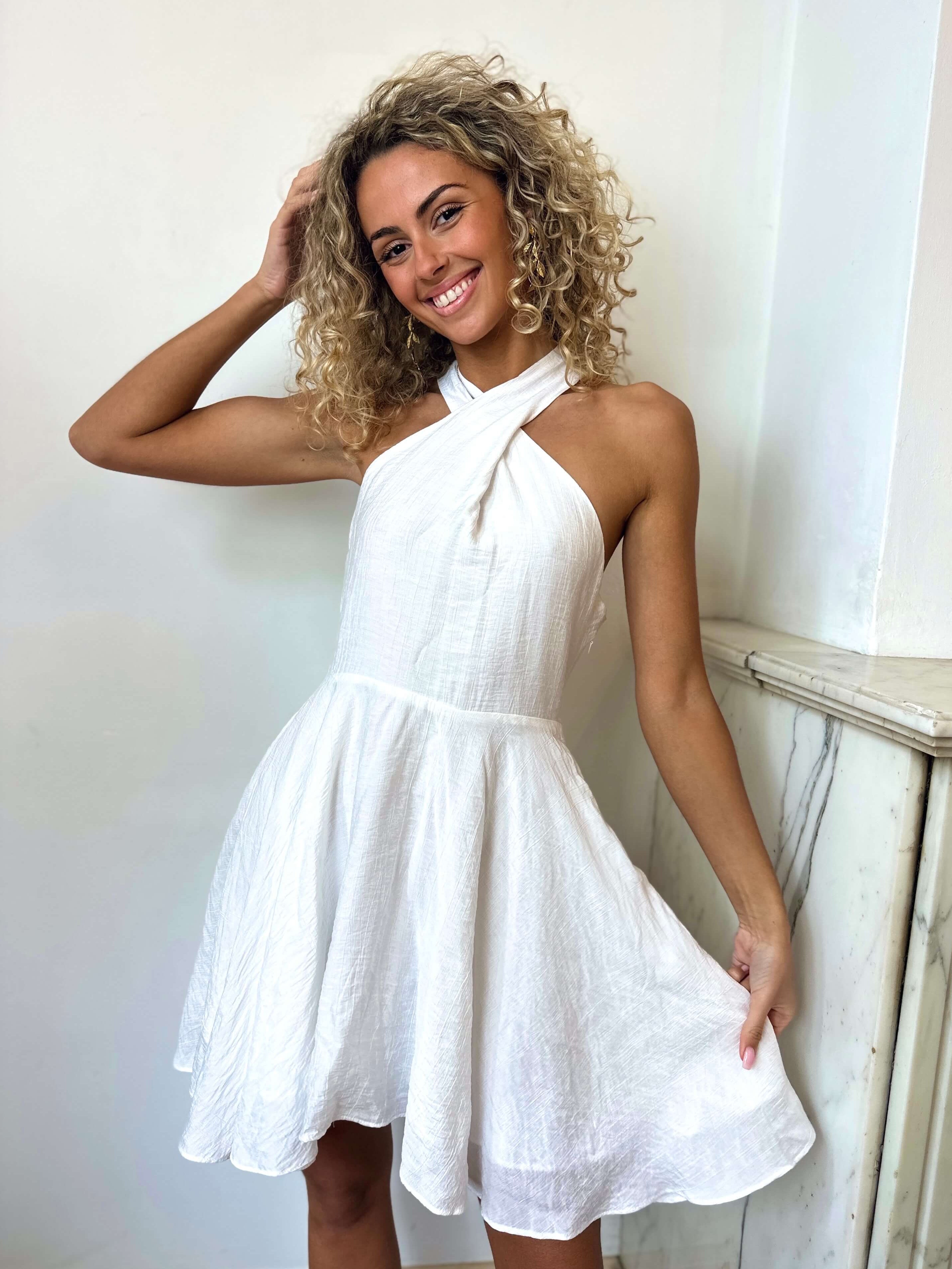 Robe blanche - SYLVIE
