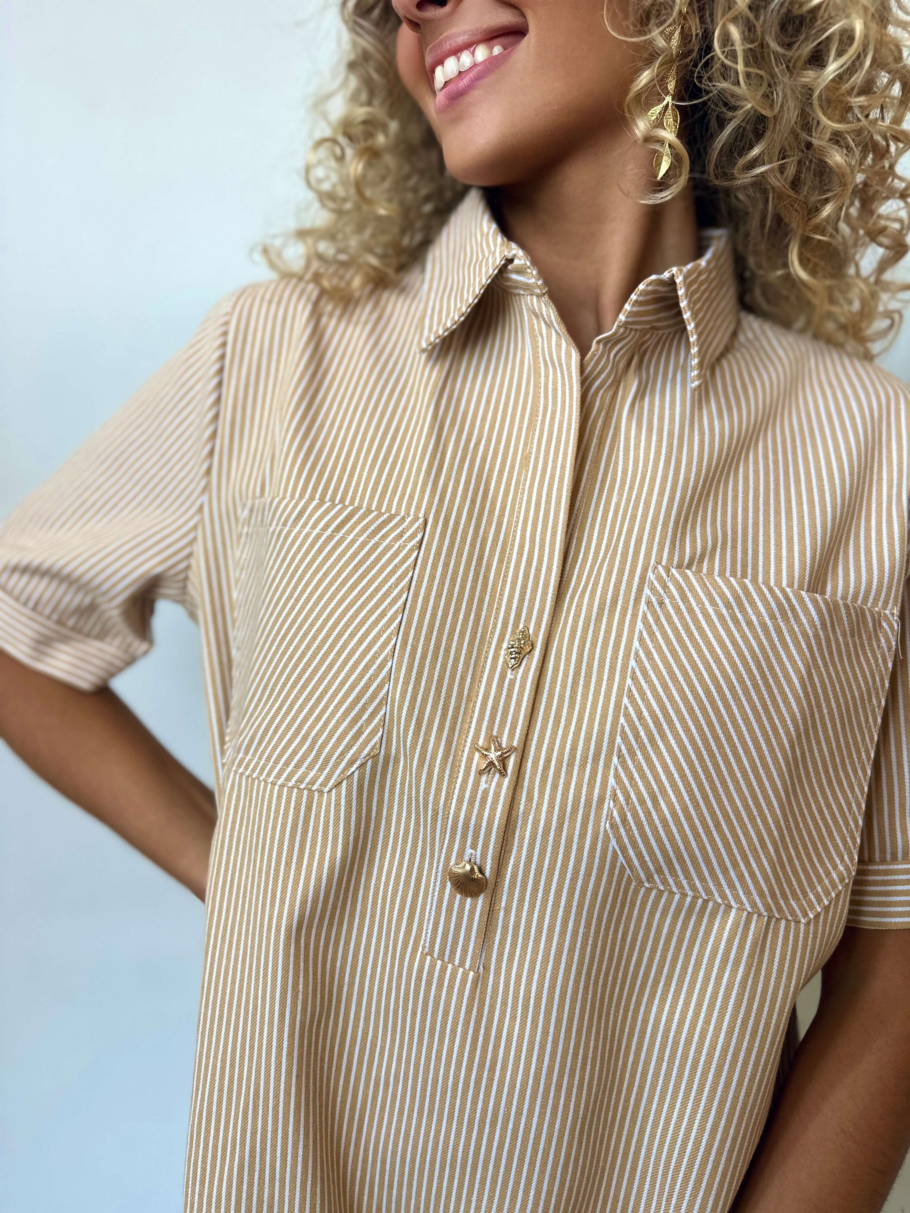 Robe beige - QUEEN