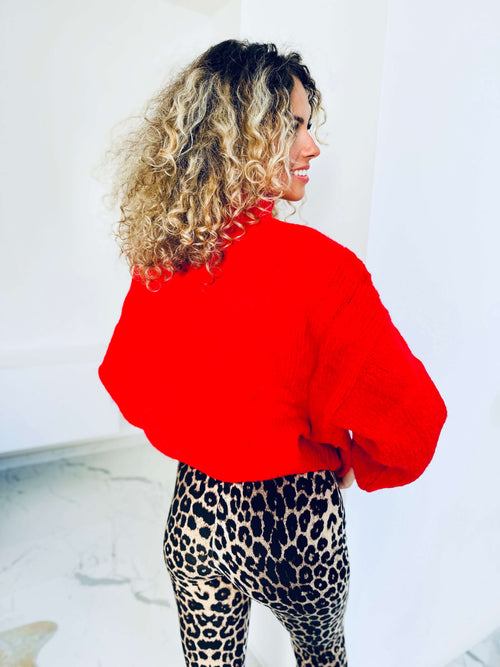 Pull rouge - ELODIE