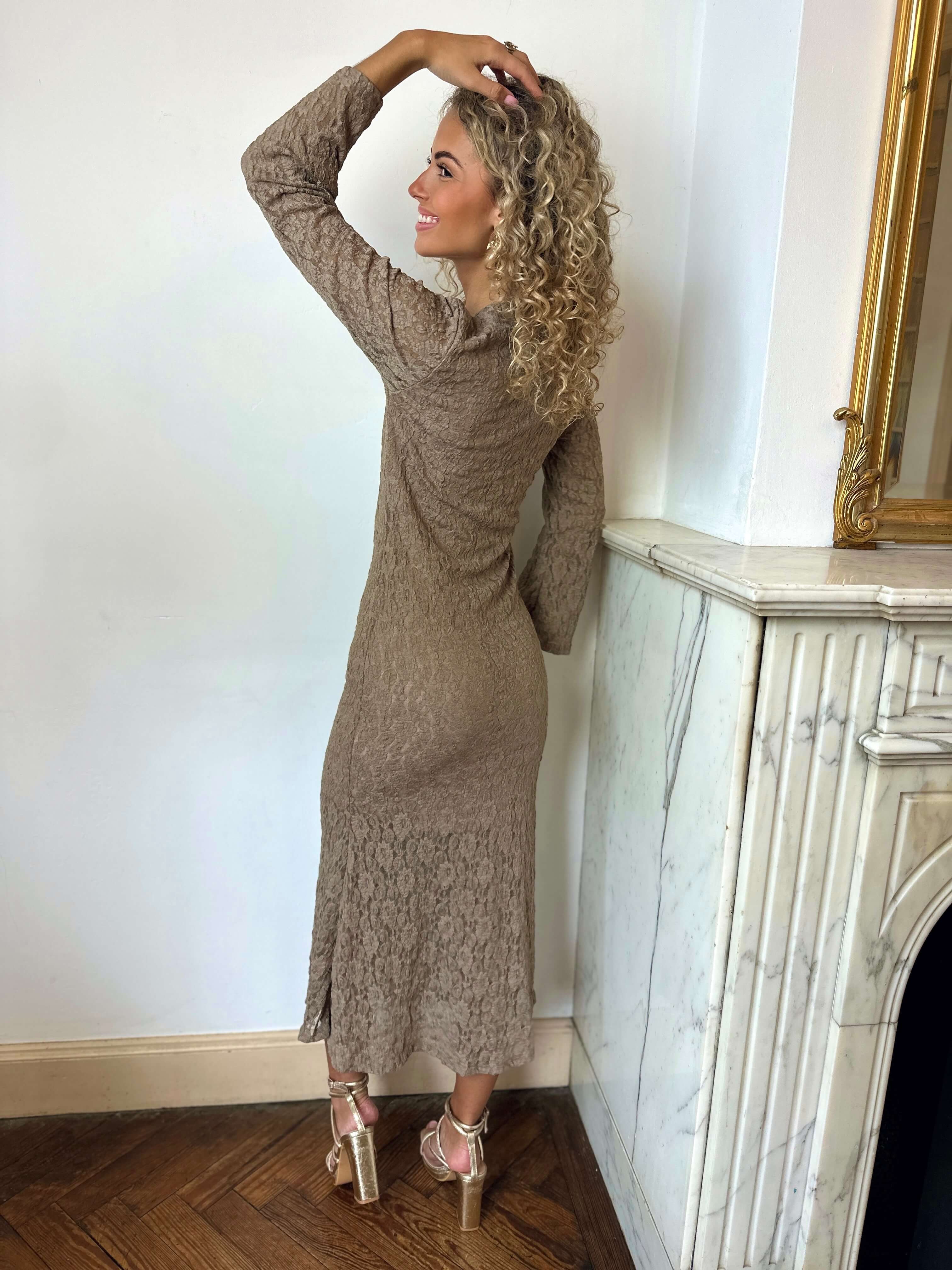Robe beige - BOHEME