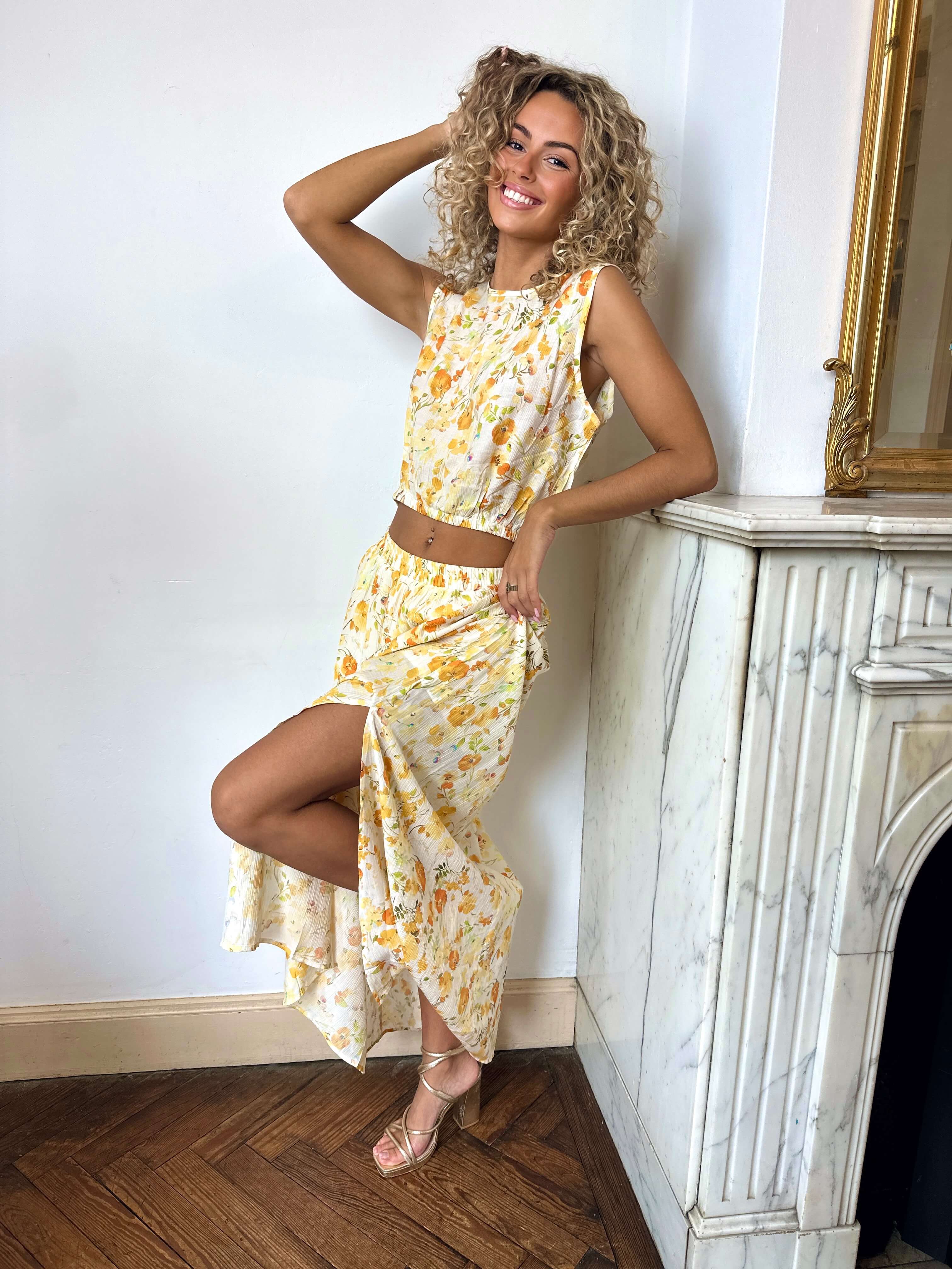Ensemble jaune - JULIETTA