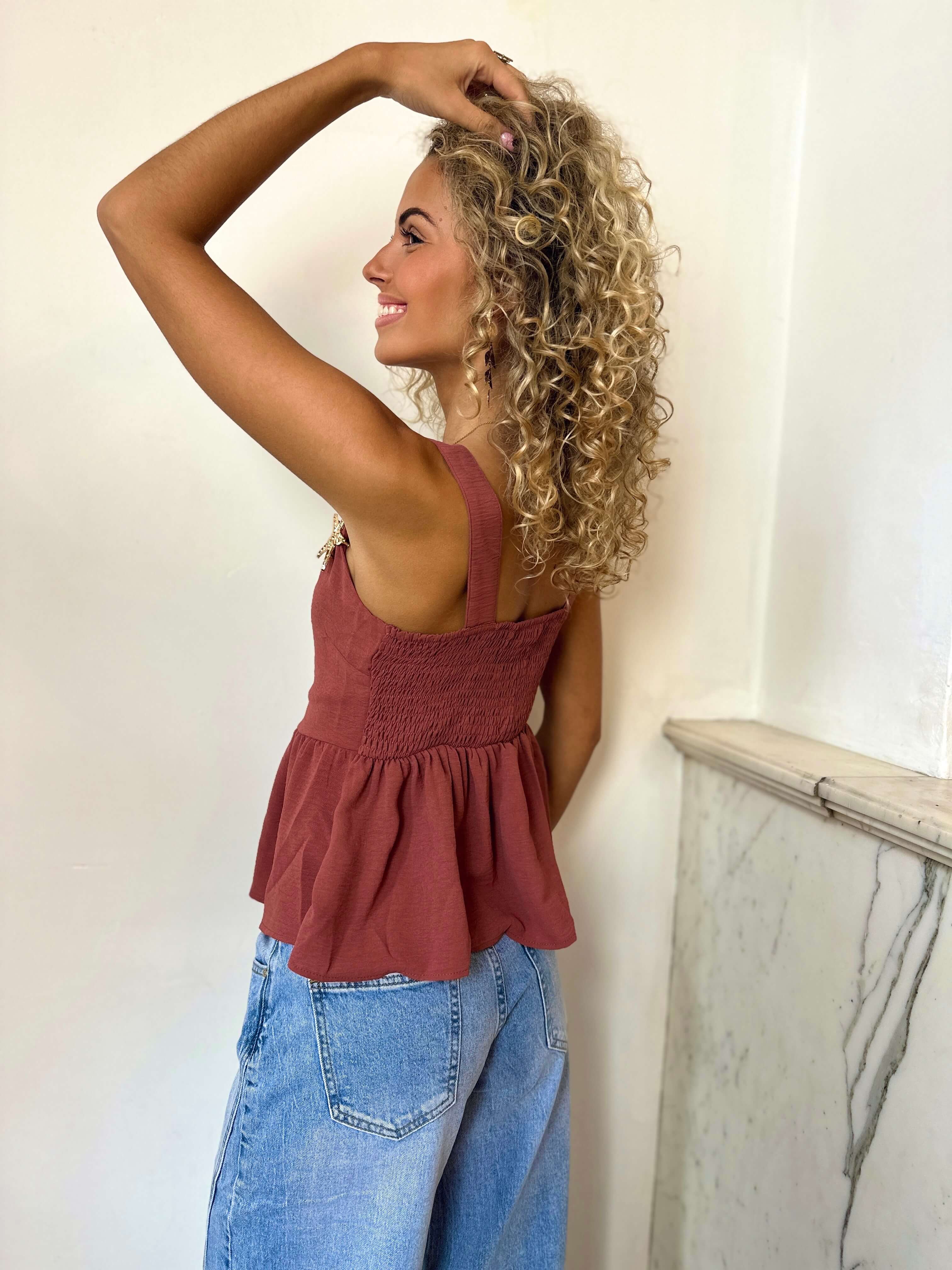 Haut rouille - COLINE