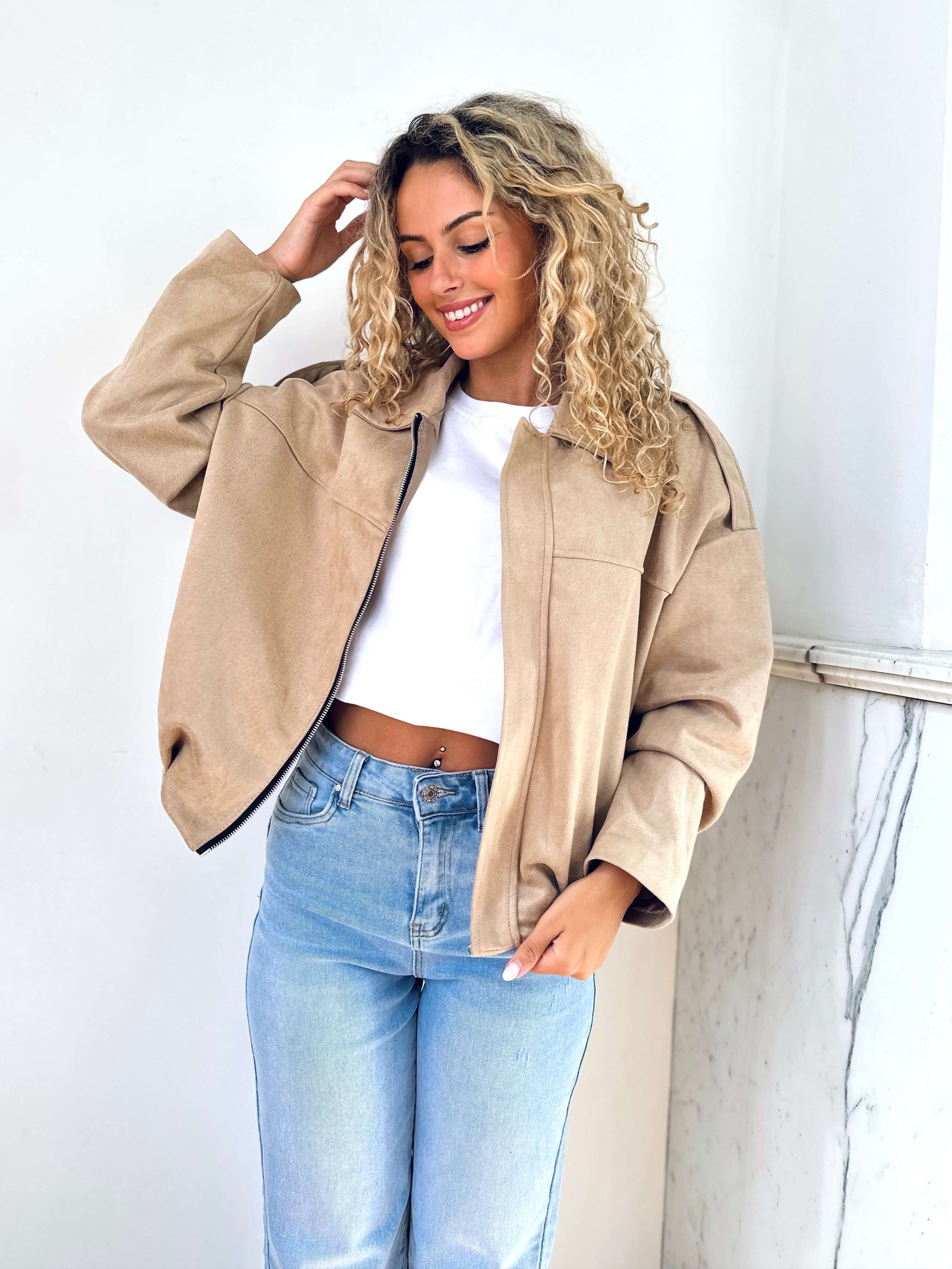 Veste beige - LISA