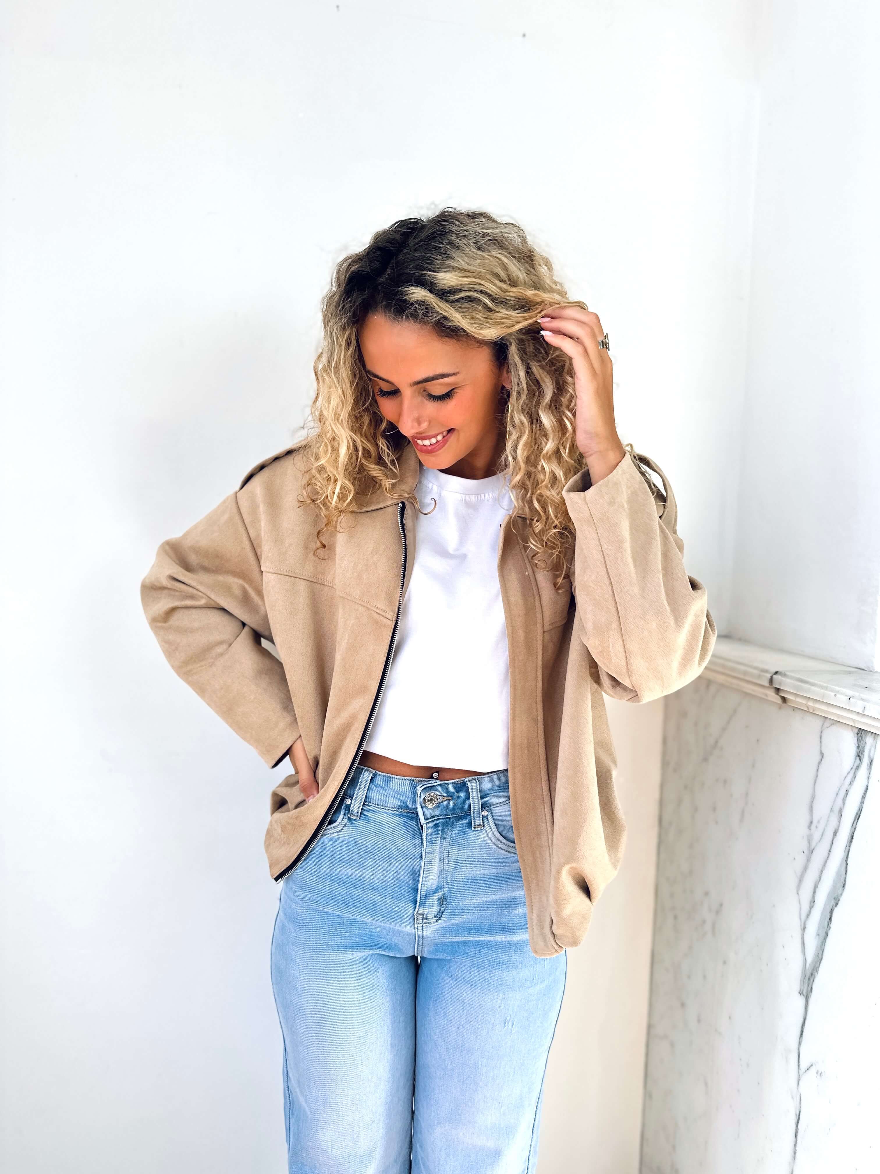 Veste beige - LISA