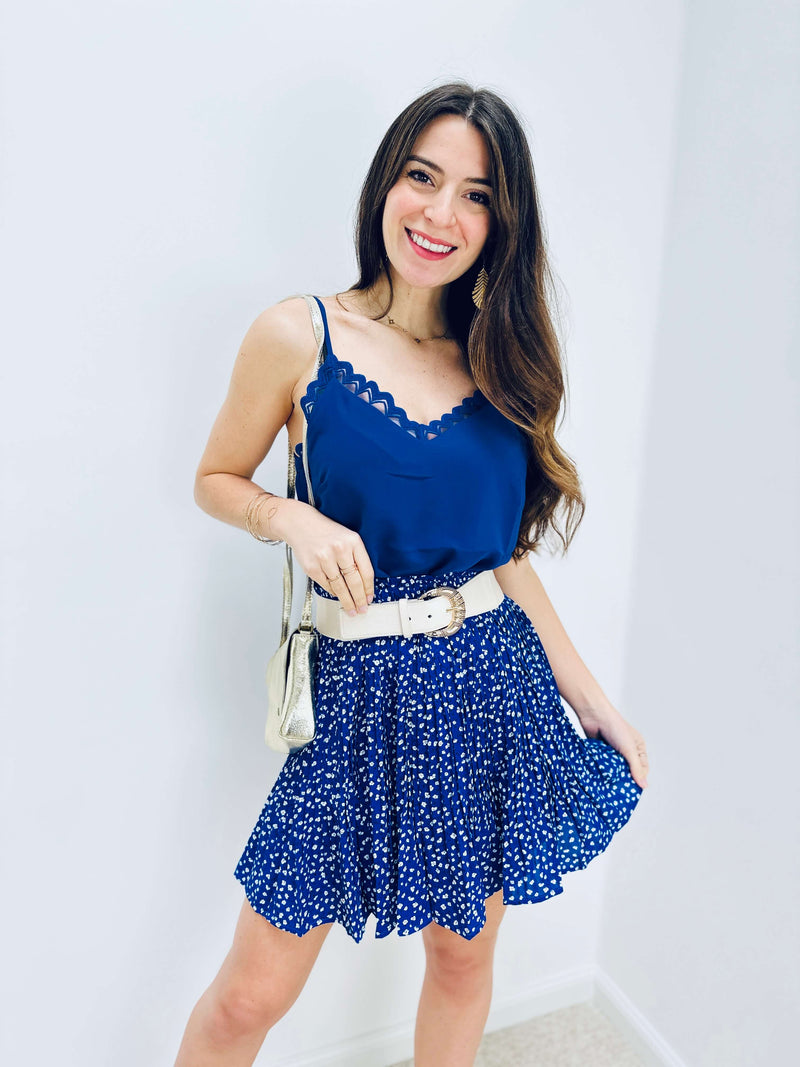 Top bleu - COLINE