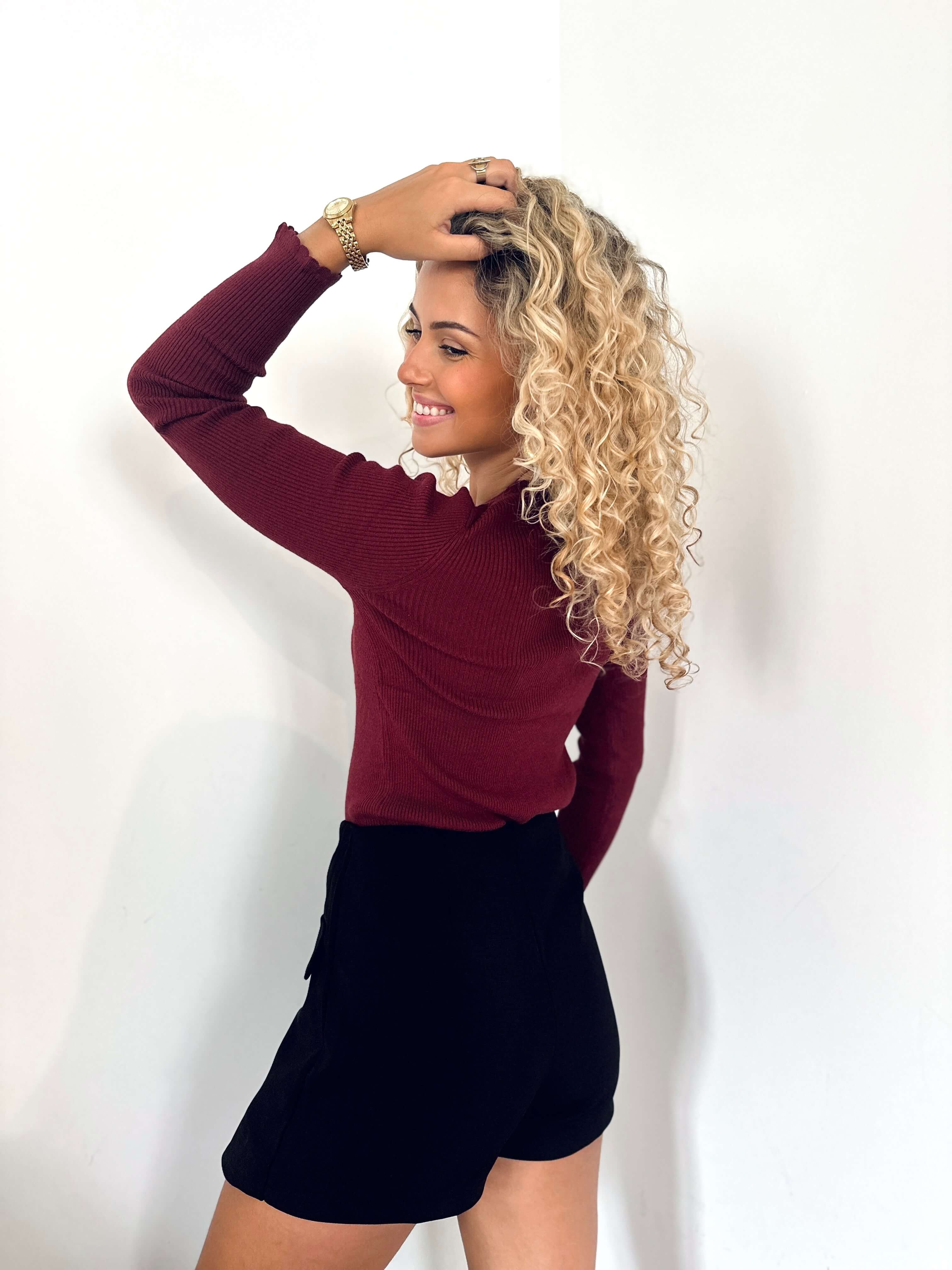 Jupe short noir - BELLA