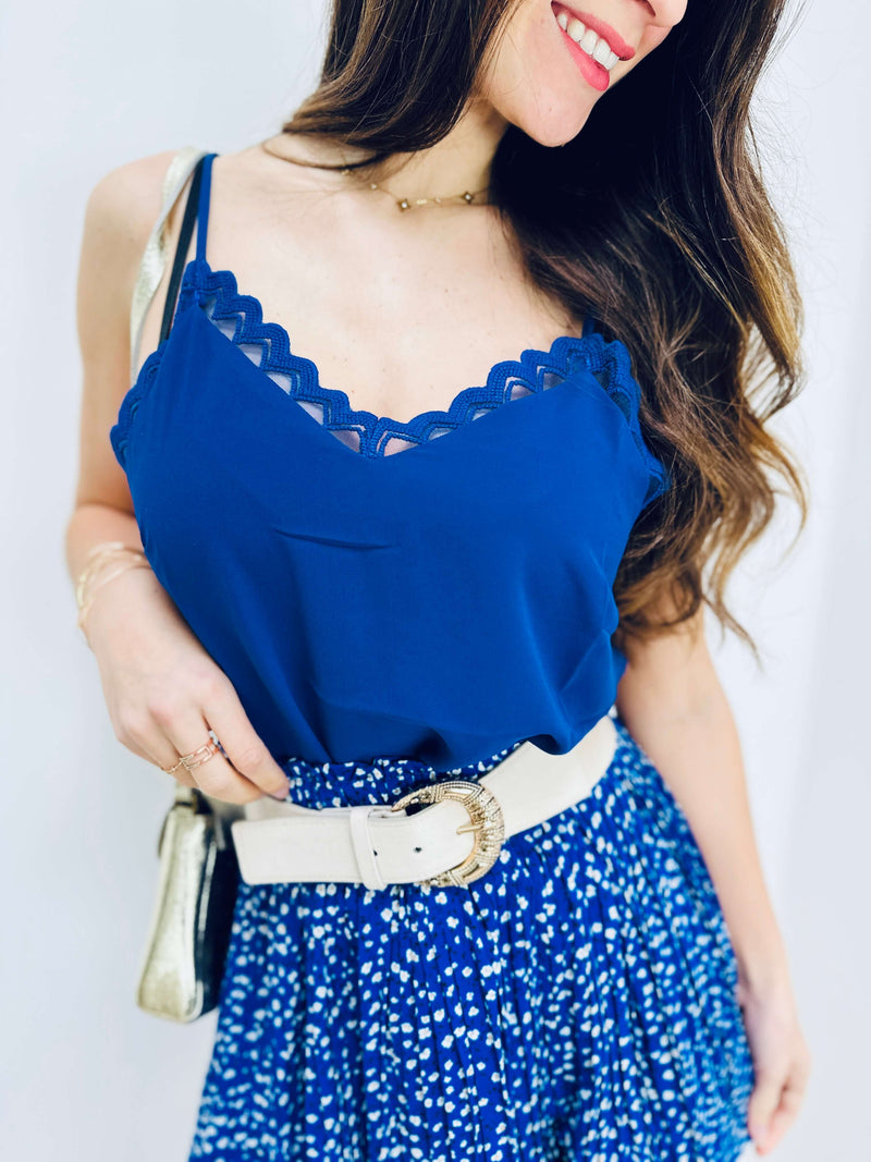 Top bleu - COLINE