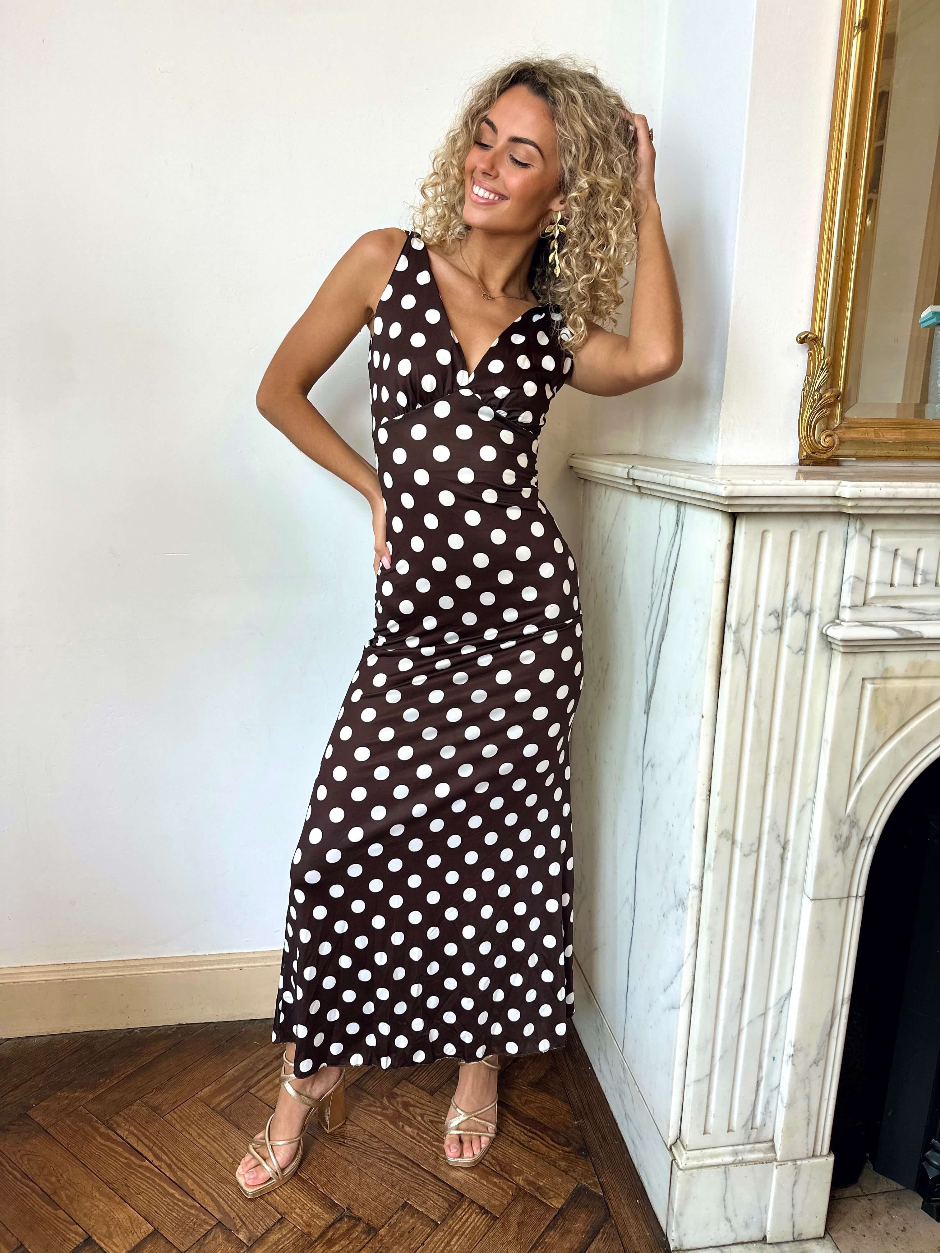 Robe chocolat - ROSIE