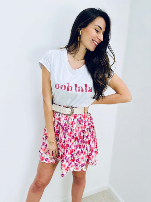 T-shirt rouge - OOHLALA