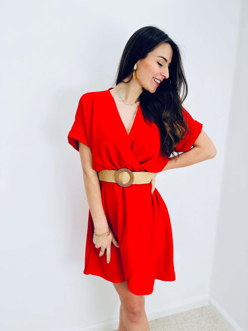 Robe rouge - AMBRE