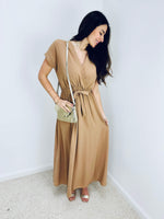 Robe beige - CASSANDRA