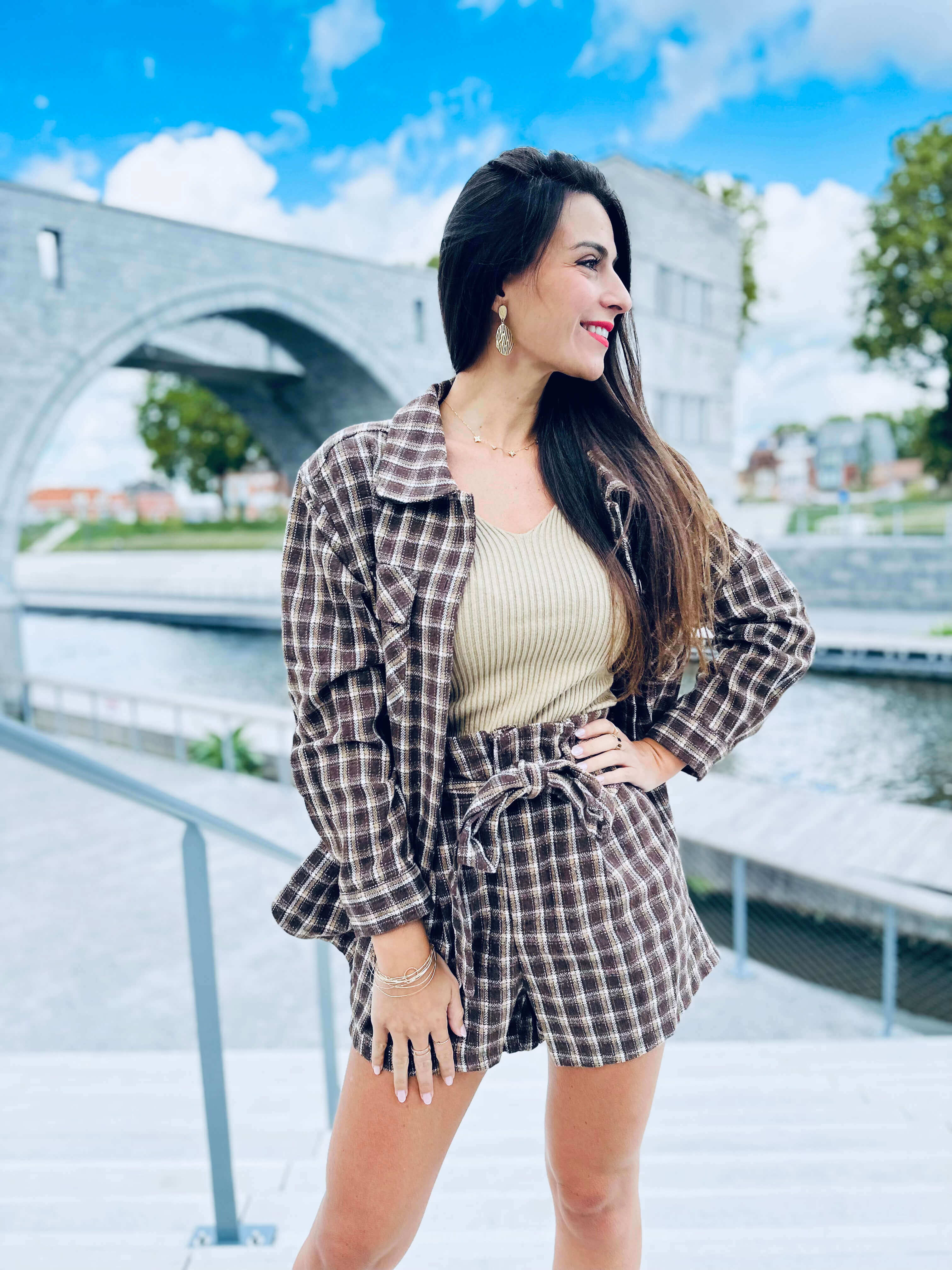 Veste à carreaux - MARTIN