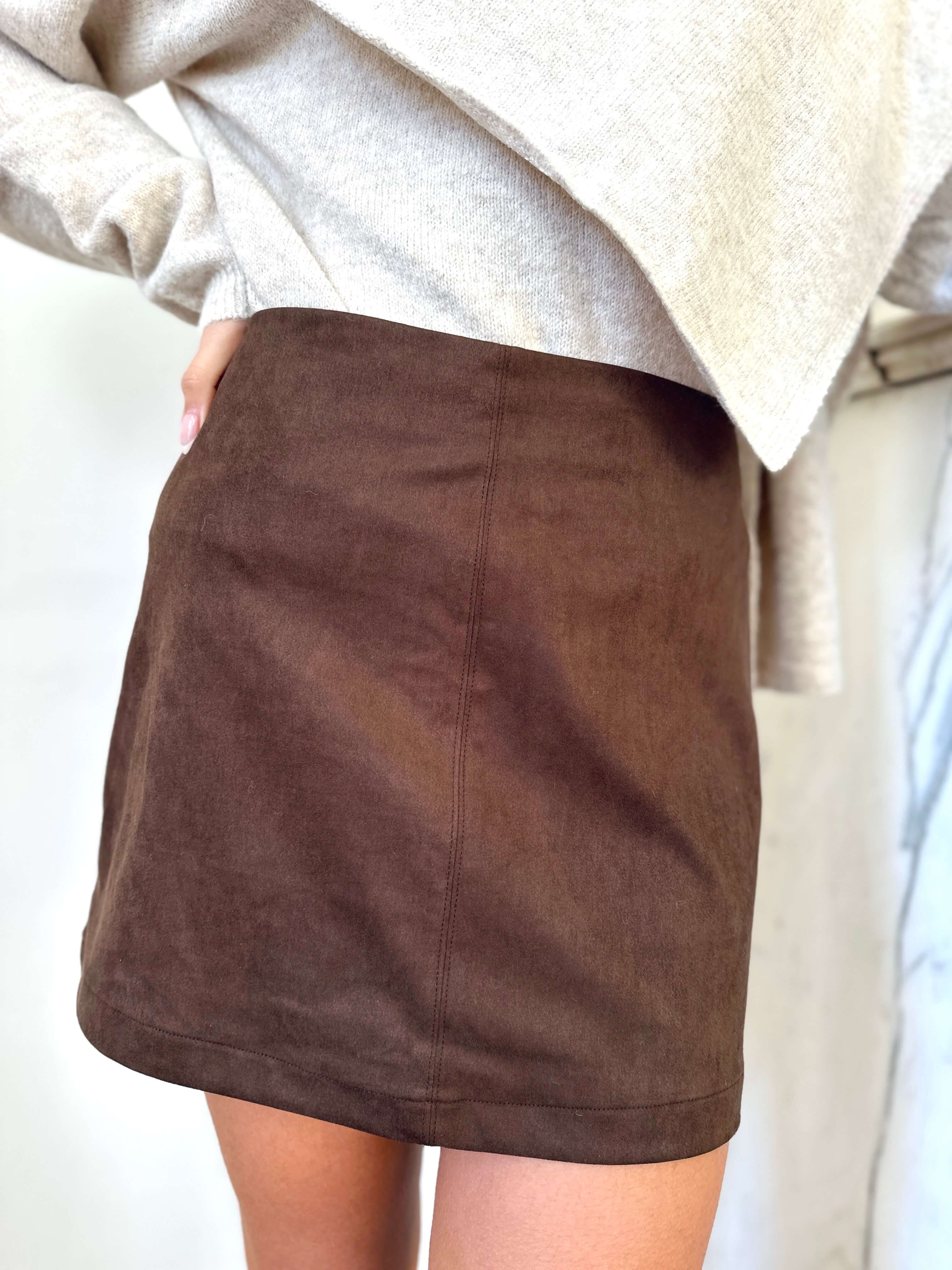 Jupe chocolat - LOLA