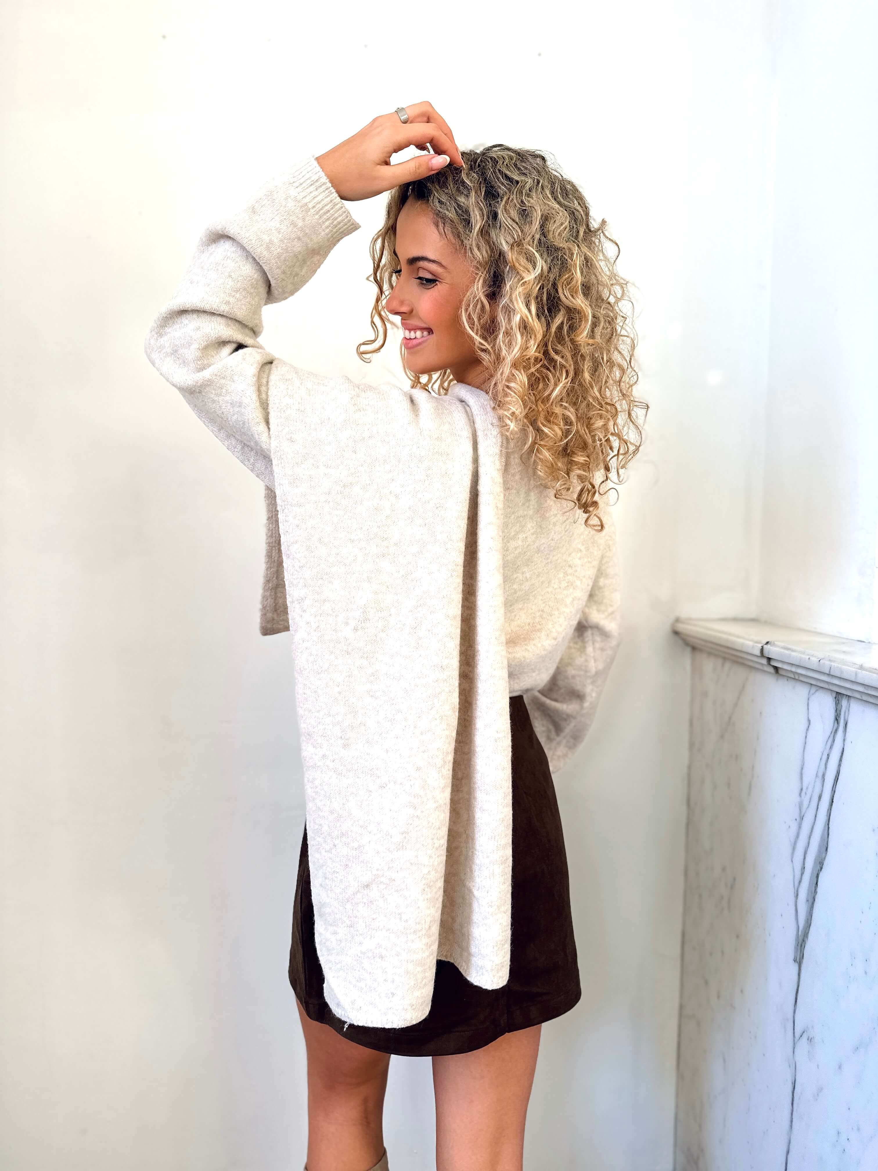 Pull beige - AMELIE