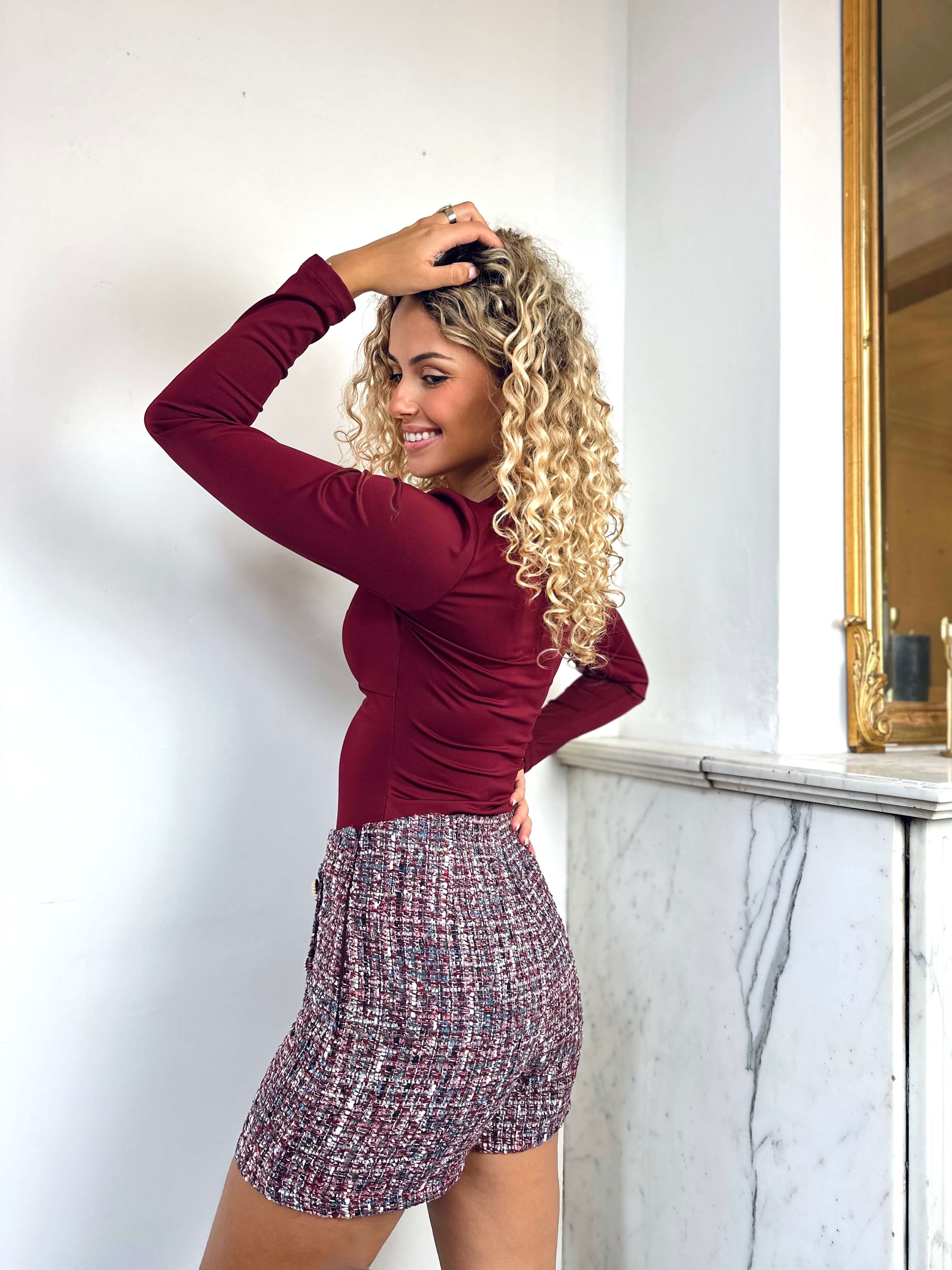 Body bordeaux - JULIETTE