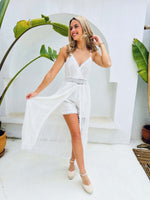 Robe short blanc - BOHEMIA