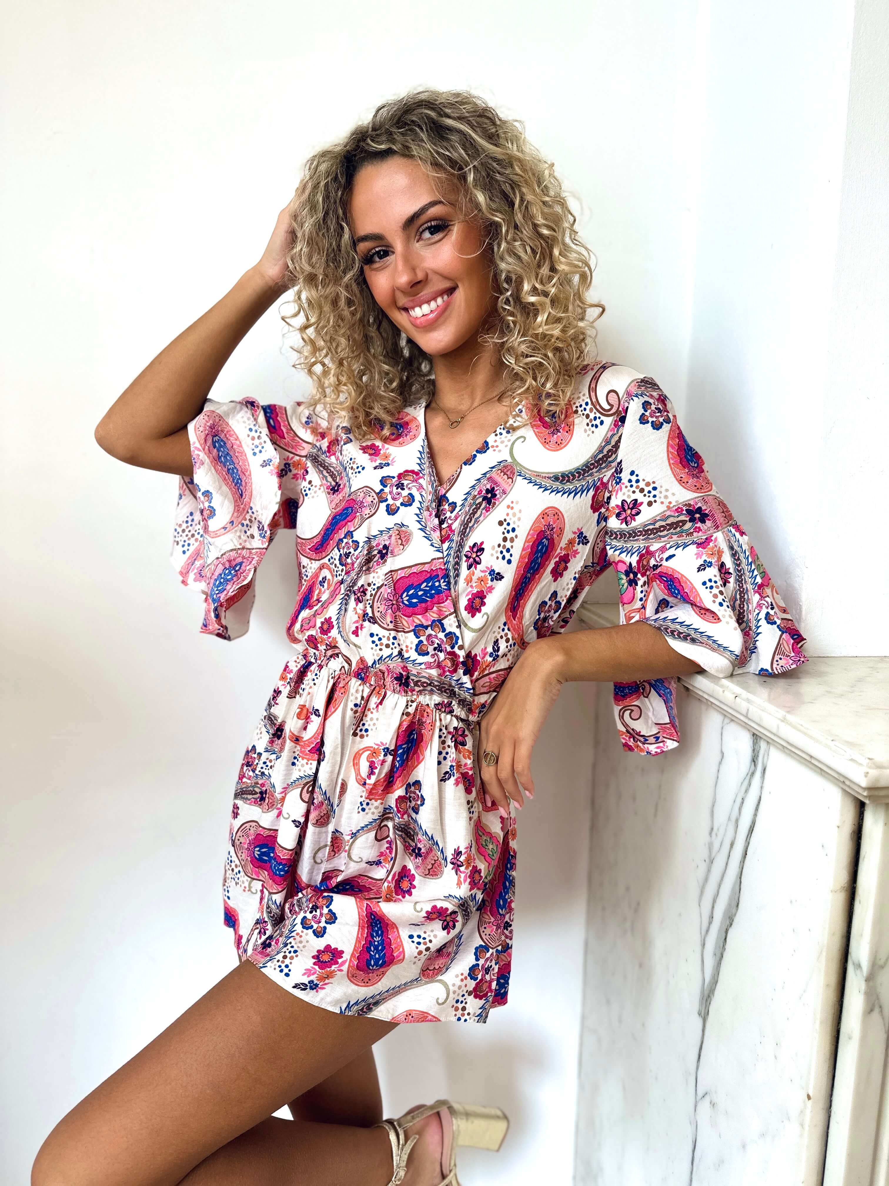 Combishort rose - MANON
