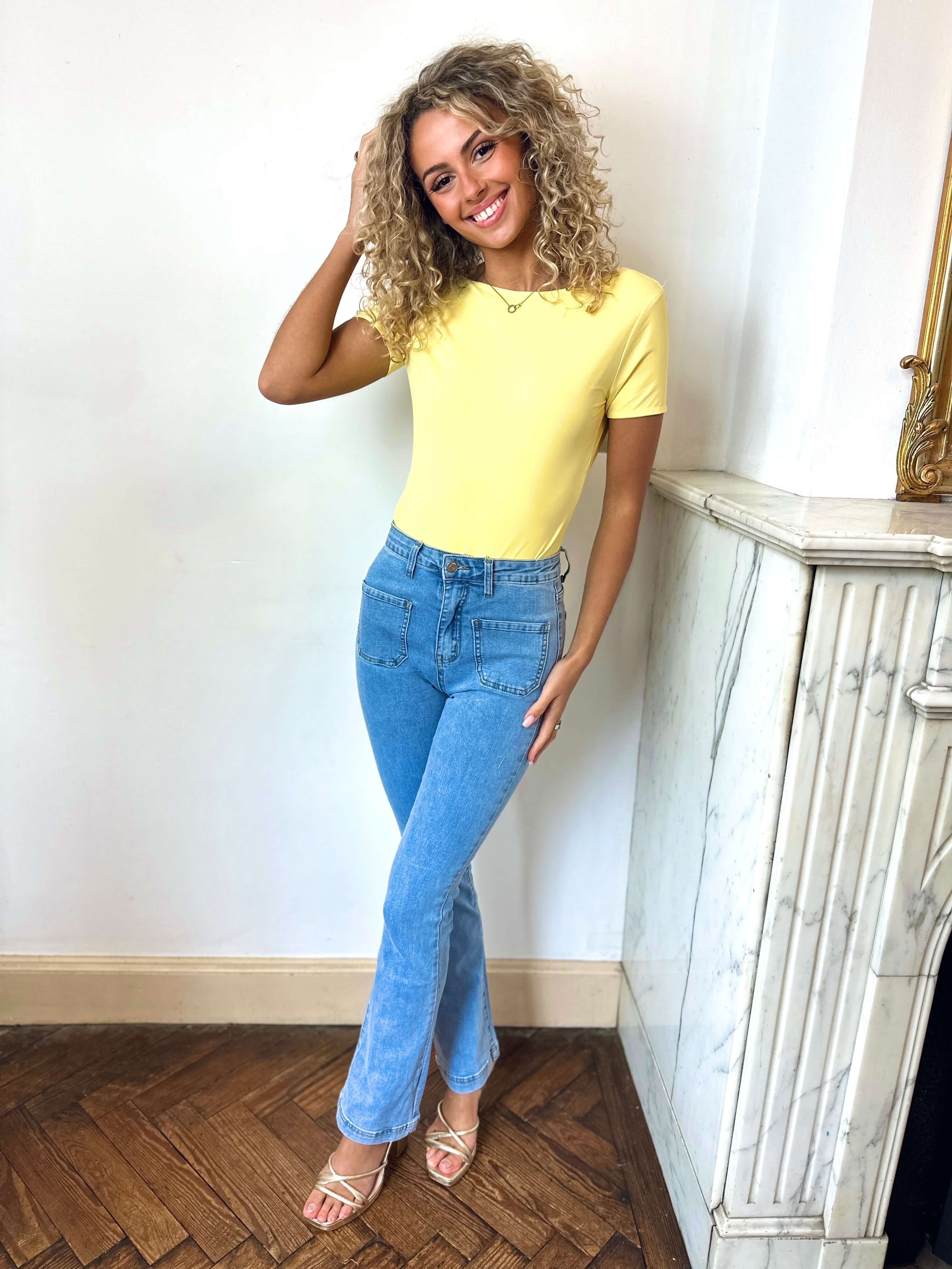Body jaune - AMELIE