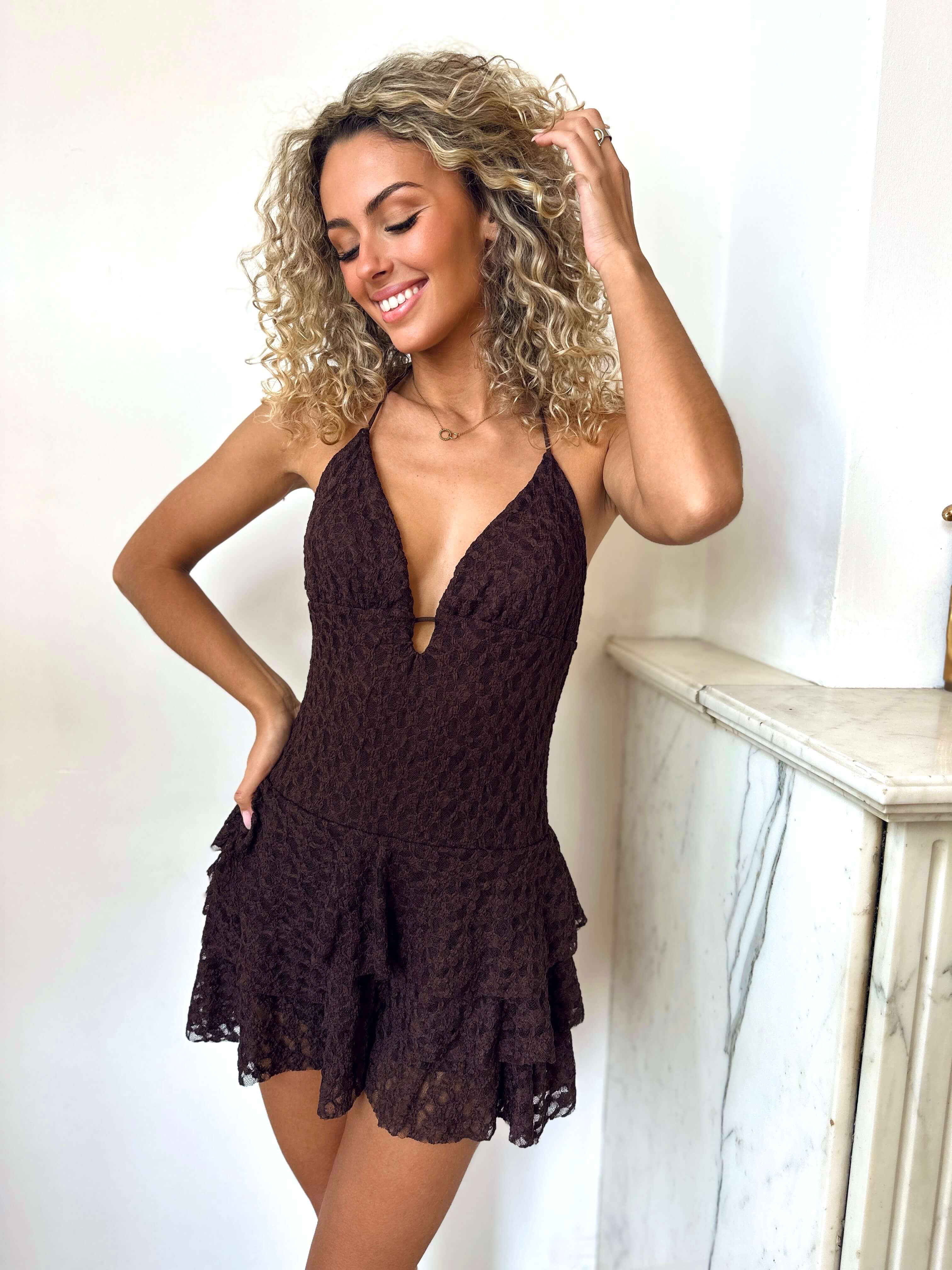 Combishort chocolat - SOFIA