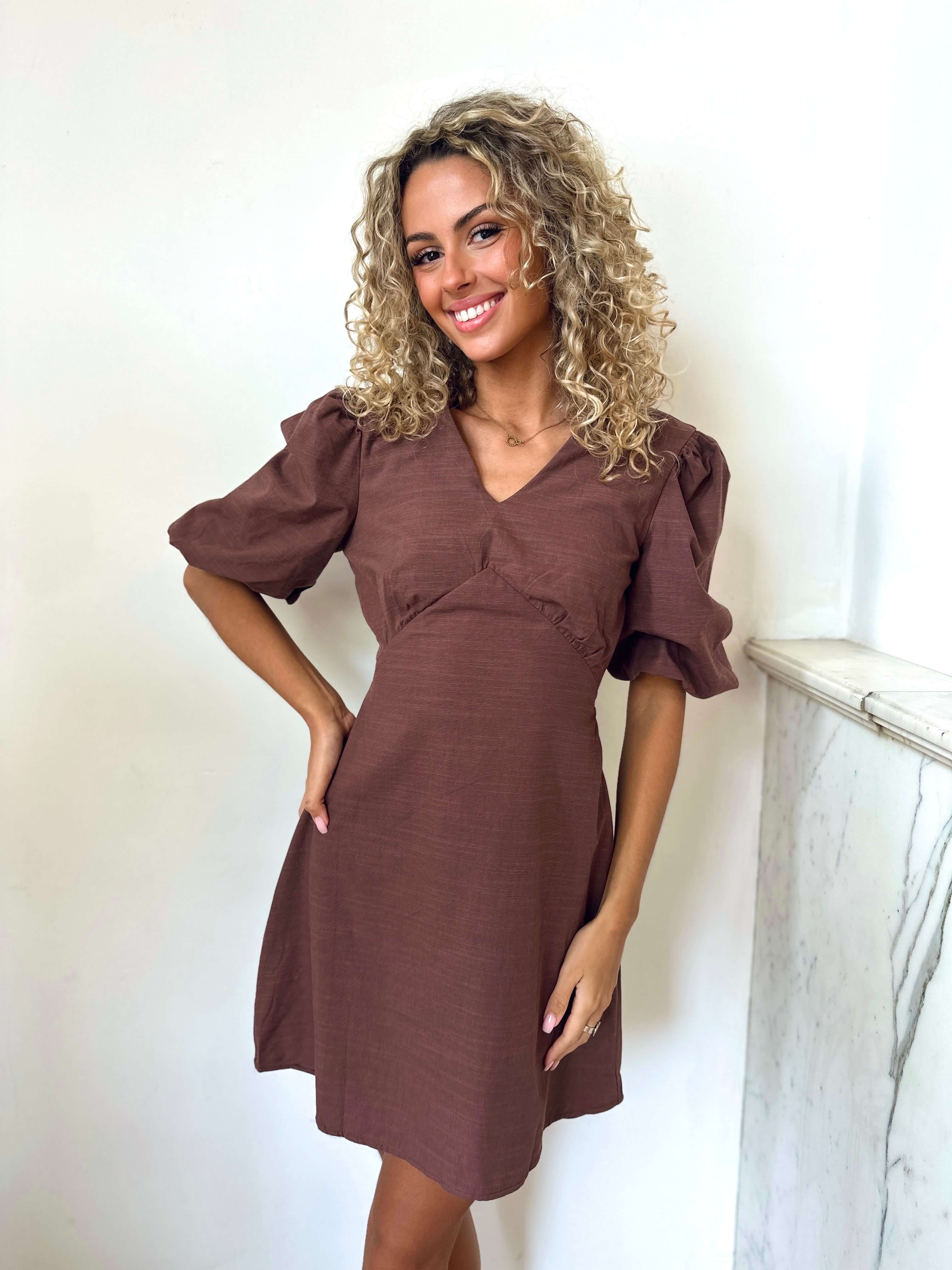 Robe chocolat - ANNABELLE