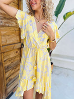 Robe jaune - RIVIERA