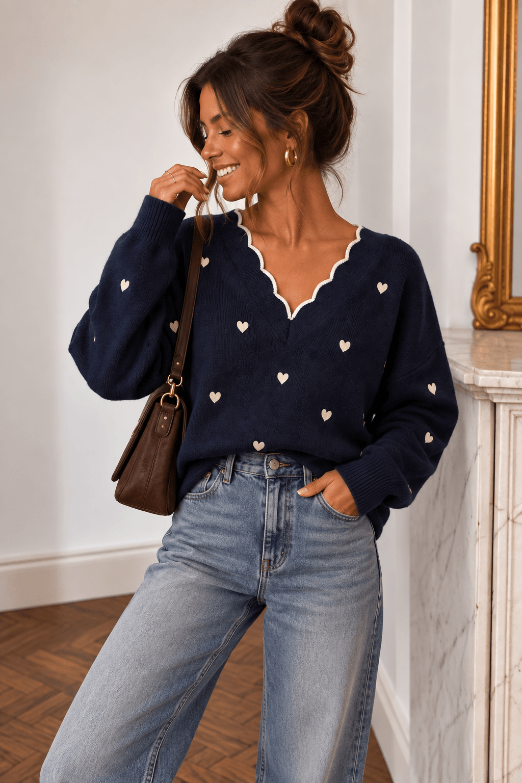 Pull bleu marine - BECCA