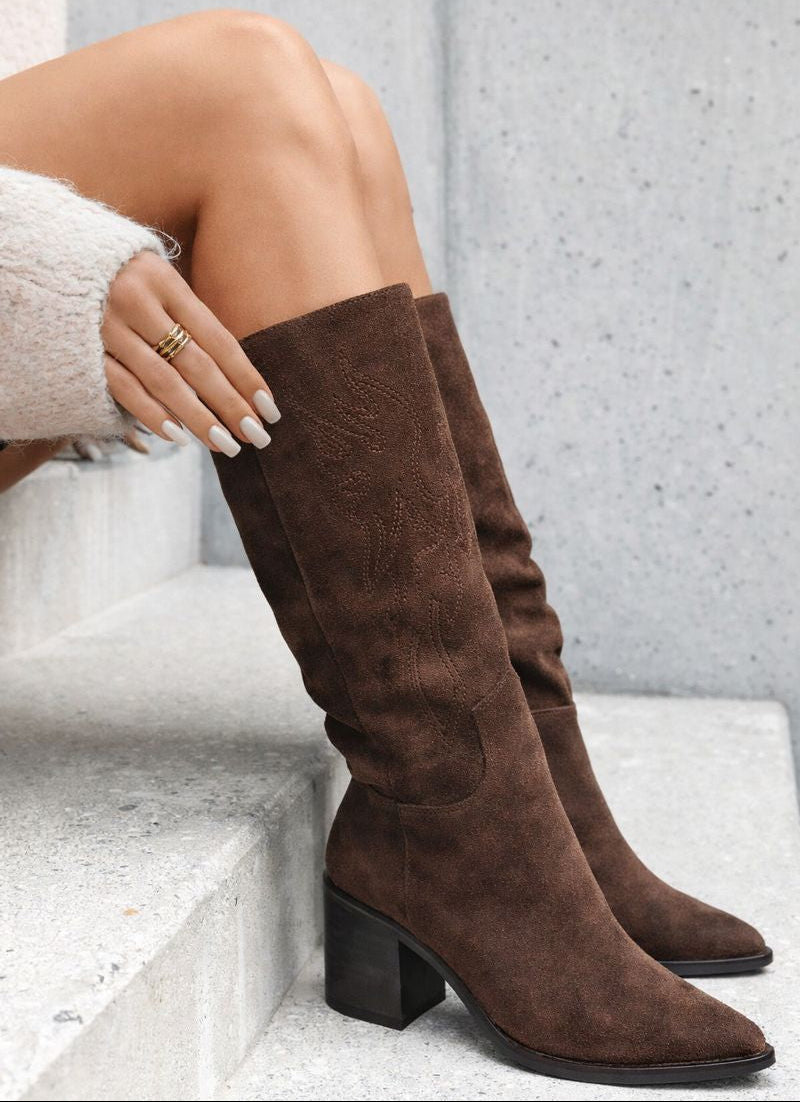 Santiag chocolat - MARIE