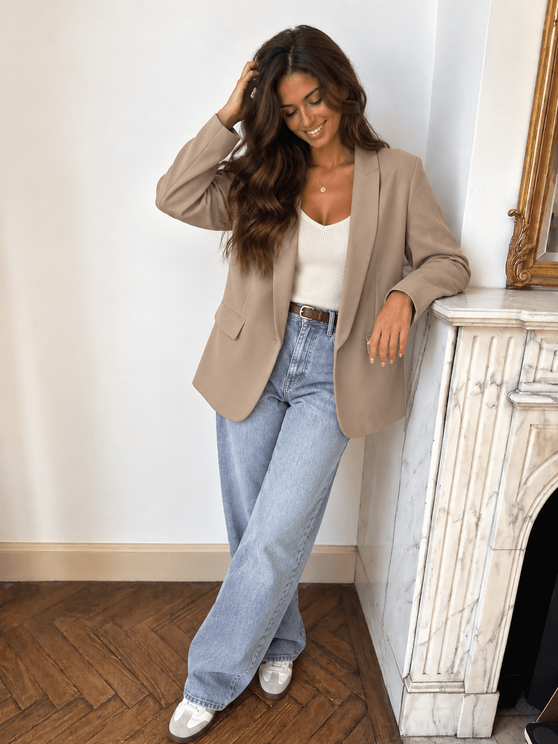 Blazer taupe - EMMIE
