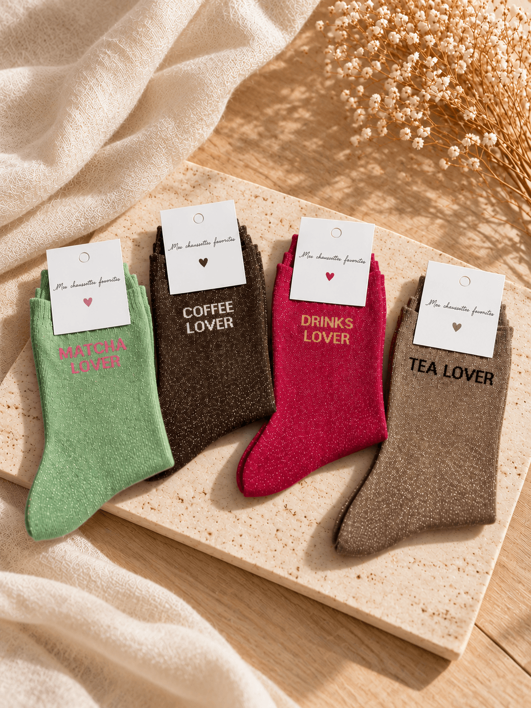 Chaussettes à paillettes - LOVER