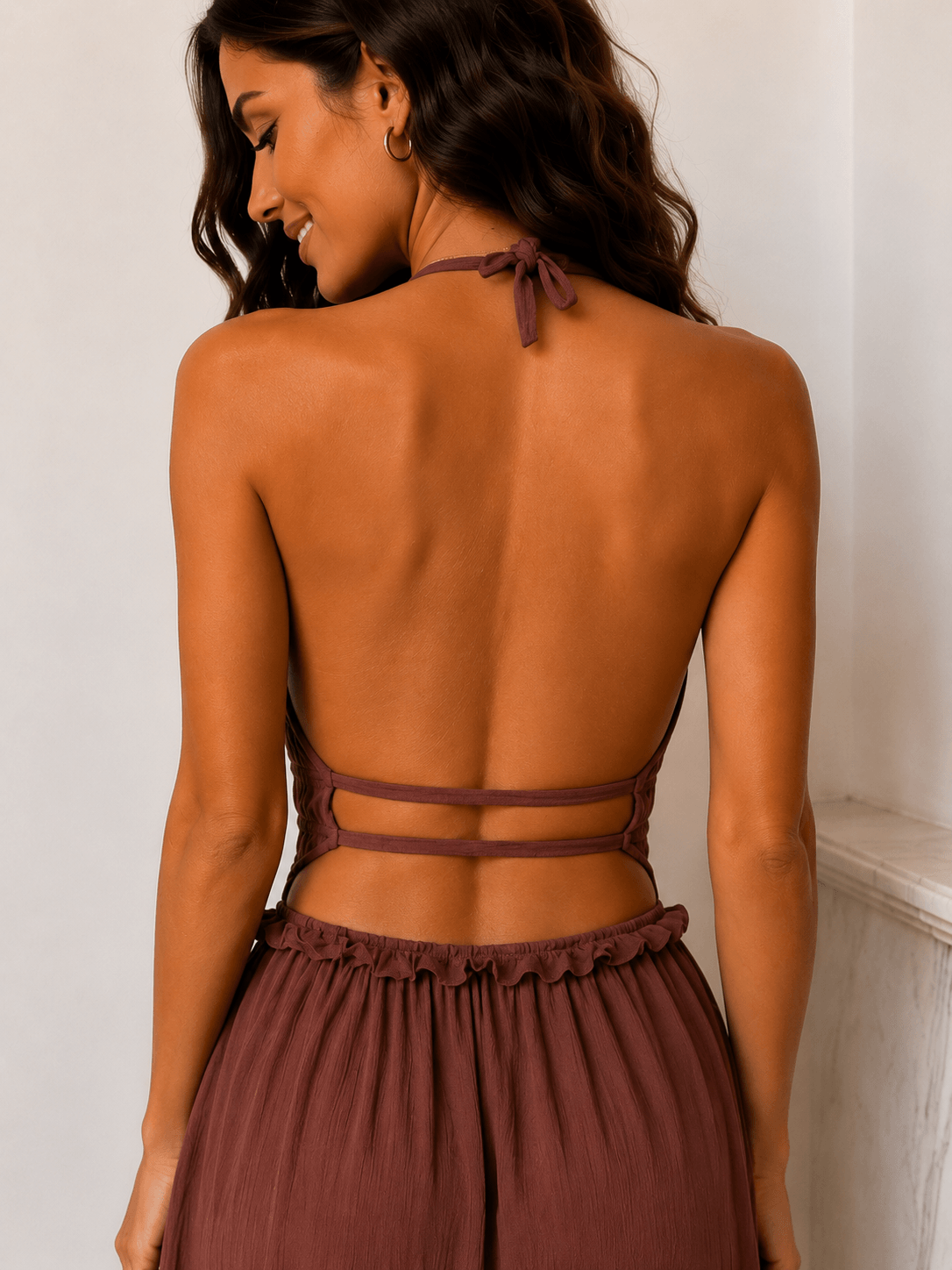 Robe chocolat - EMMA