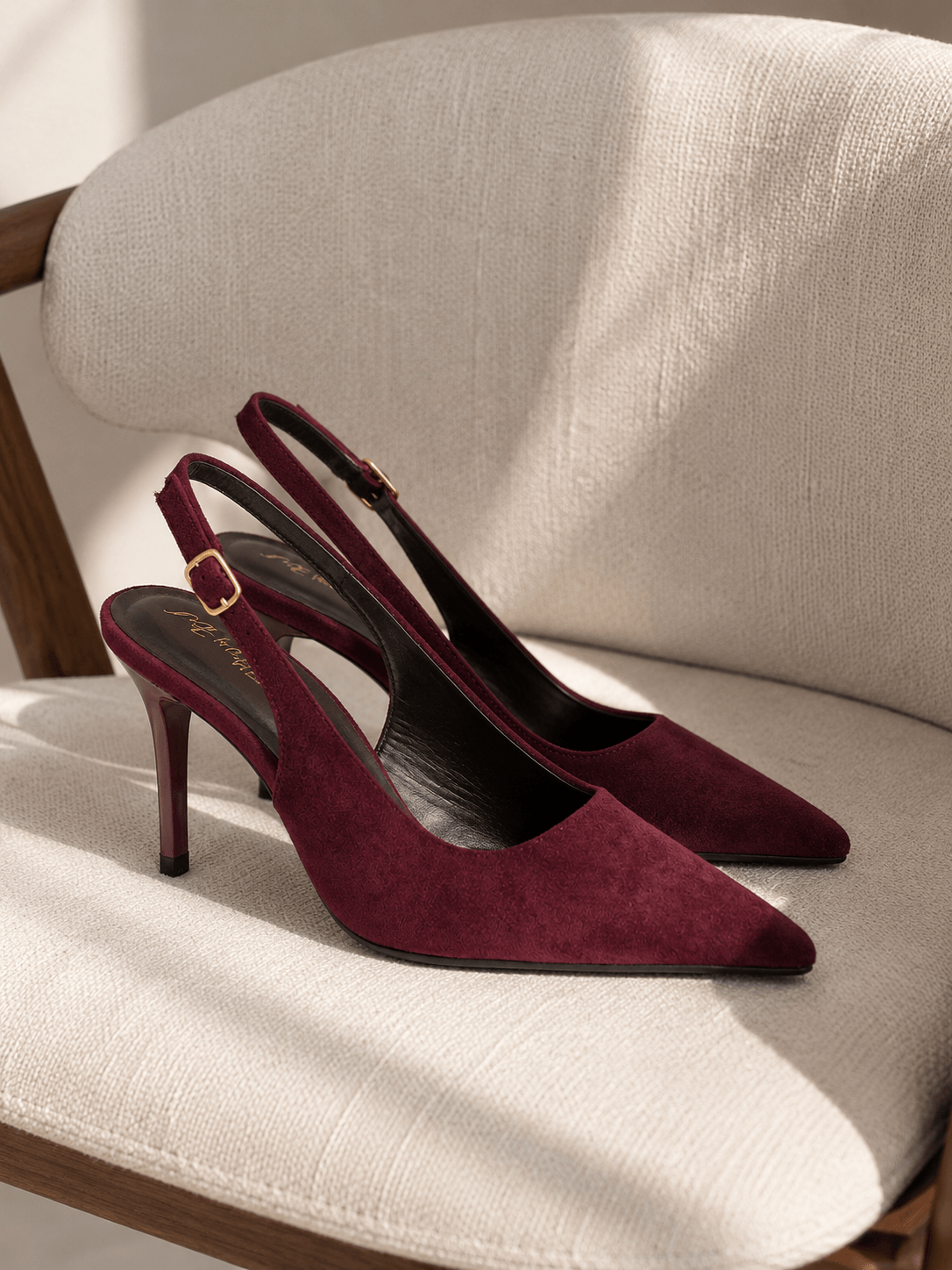 Escarpins bordeaux – ÉLÉONORE