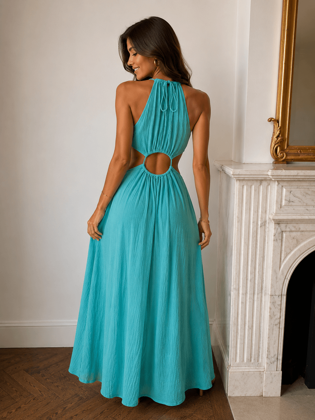 Robe turquoise - ESMEE