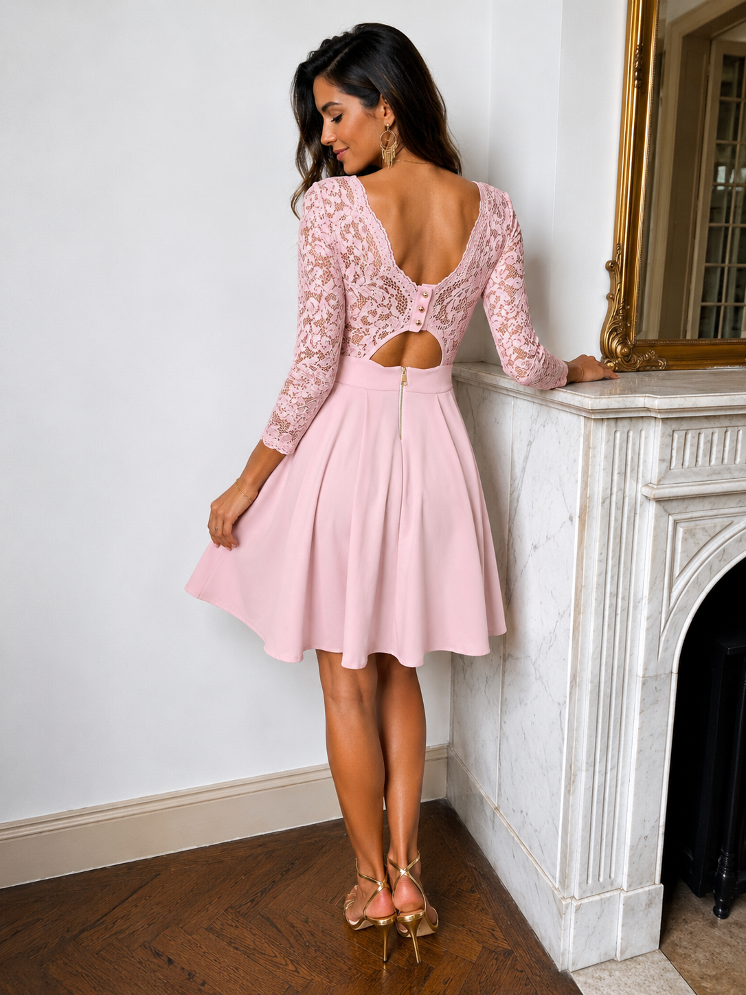 Robe rose - ESTER