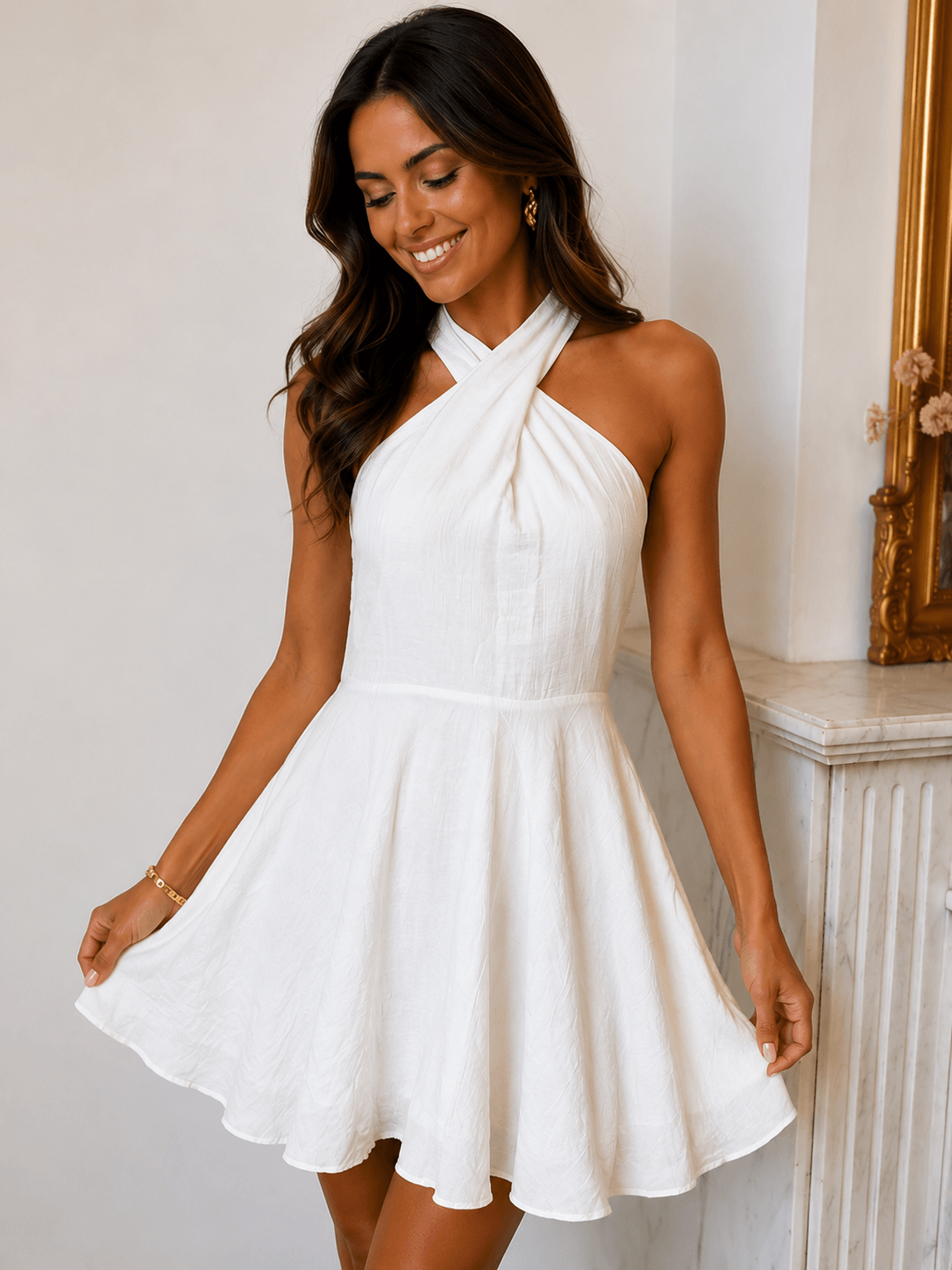 Robe blanche - SYLVIE