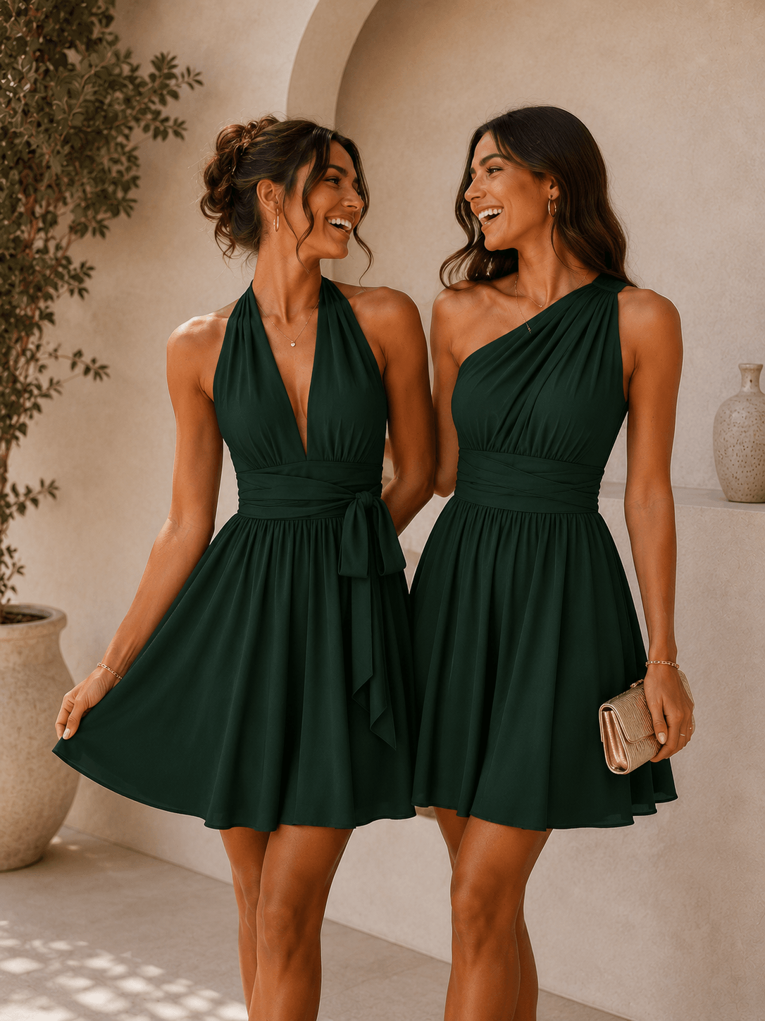 Robe vert - EMILIE