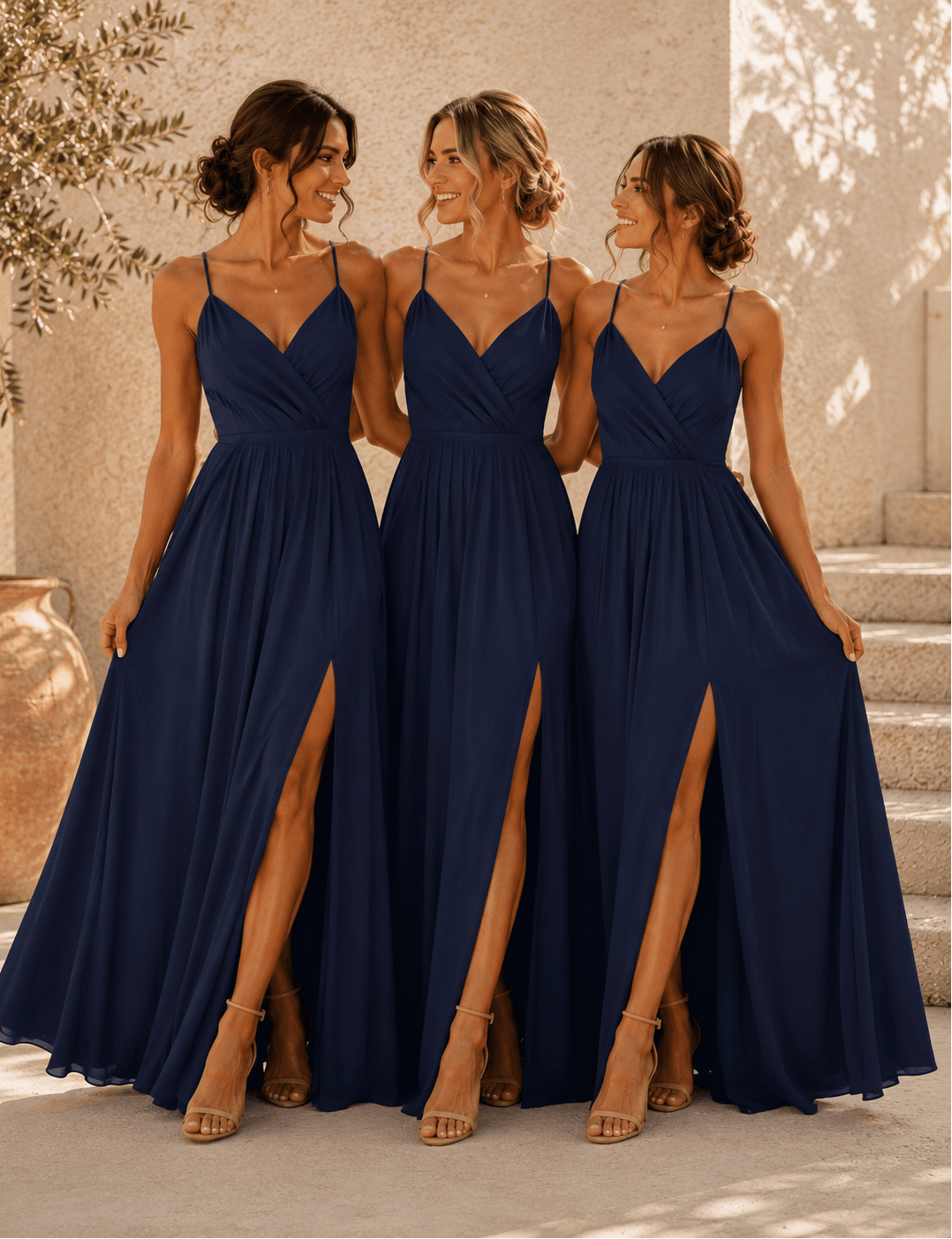 Robe bleu marine - ELEONORE