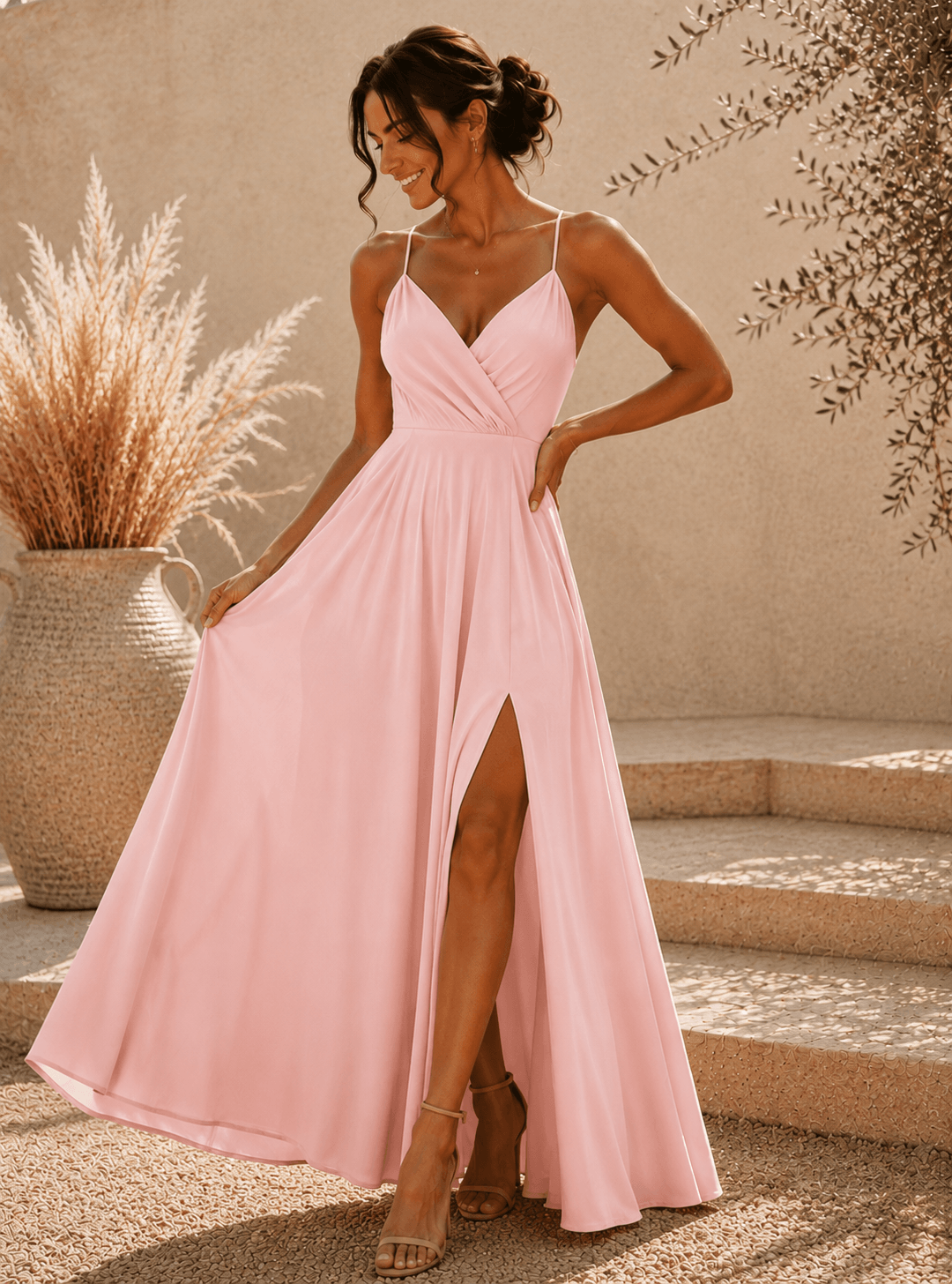 Robe rose - ELEONORE