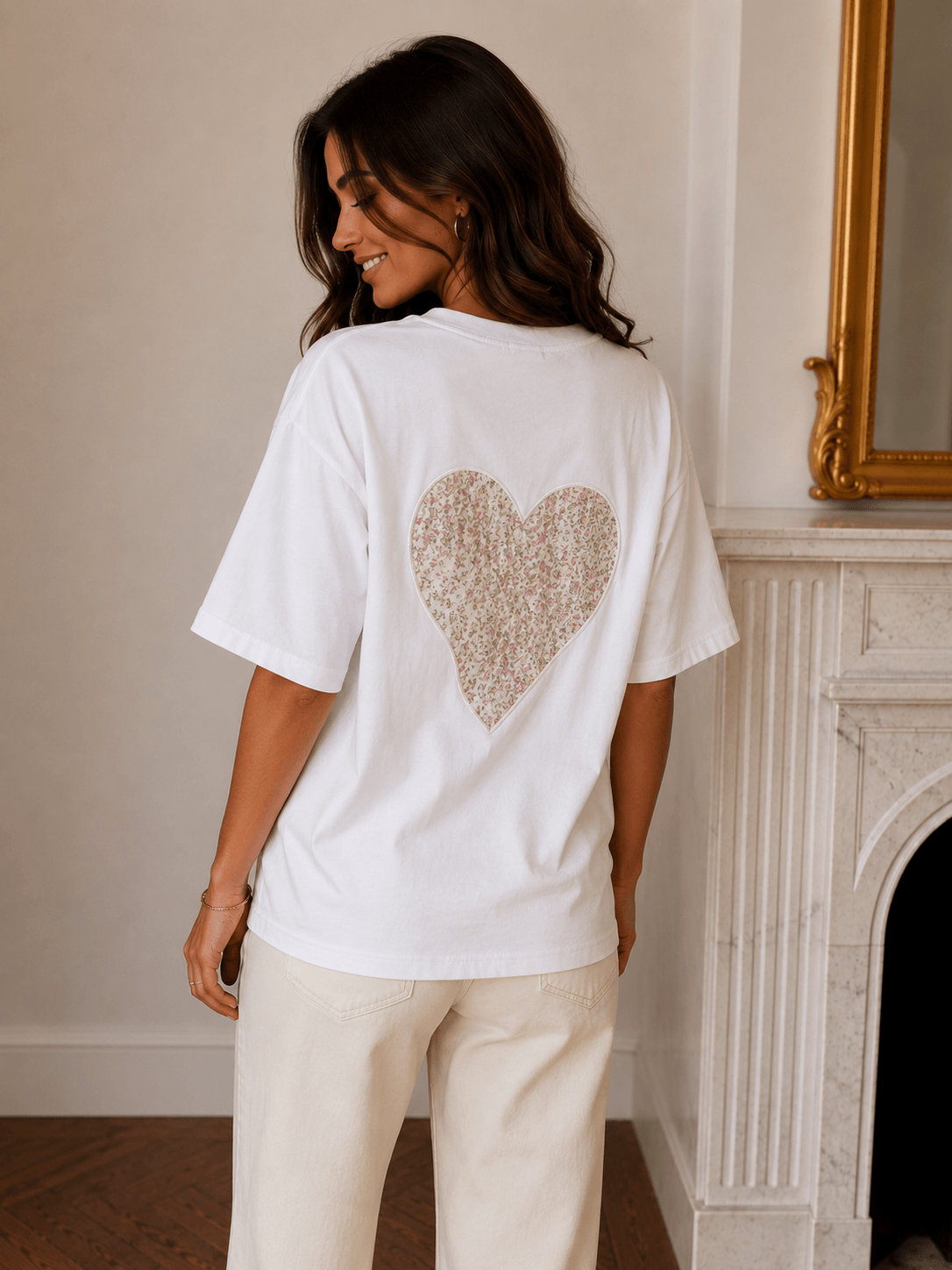 T-shirt oversize - COEUR