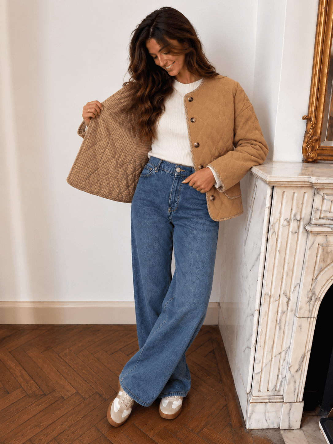 Veste camel - ZOE