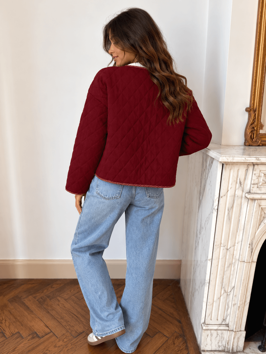 Veste bordeaux - ZOE