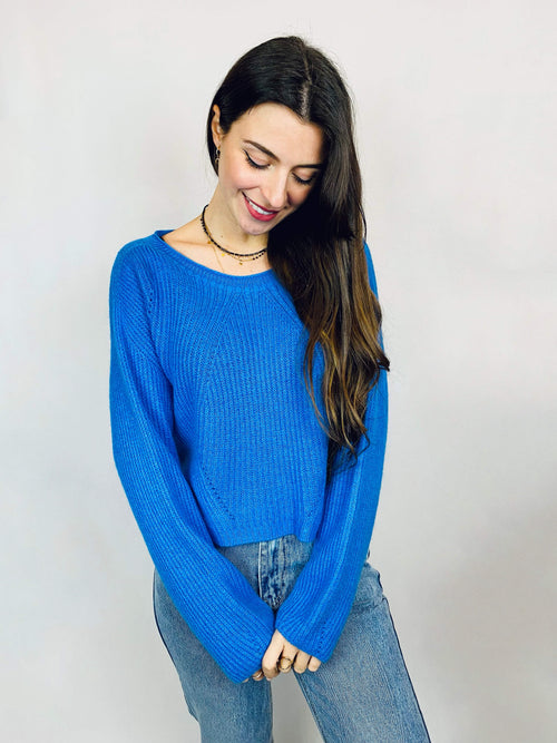 Pull bleu - AUDREY