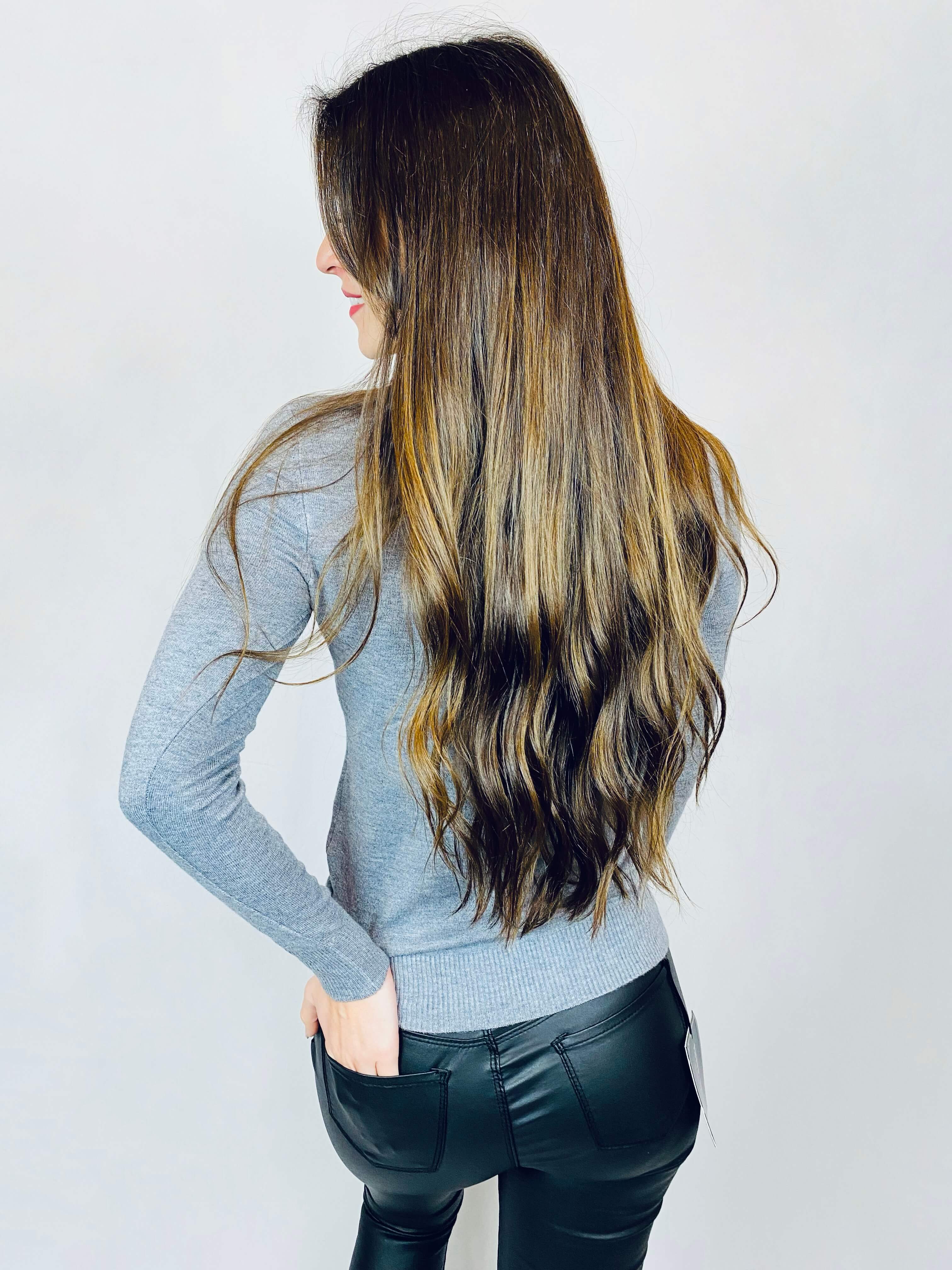 Pull gris - NINA